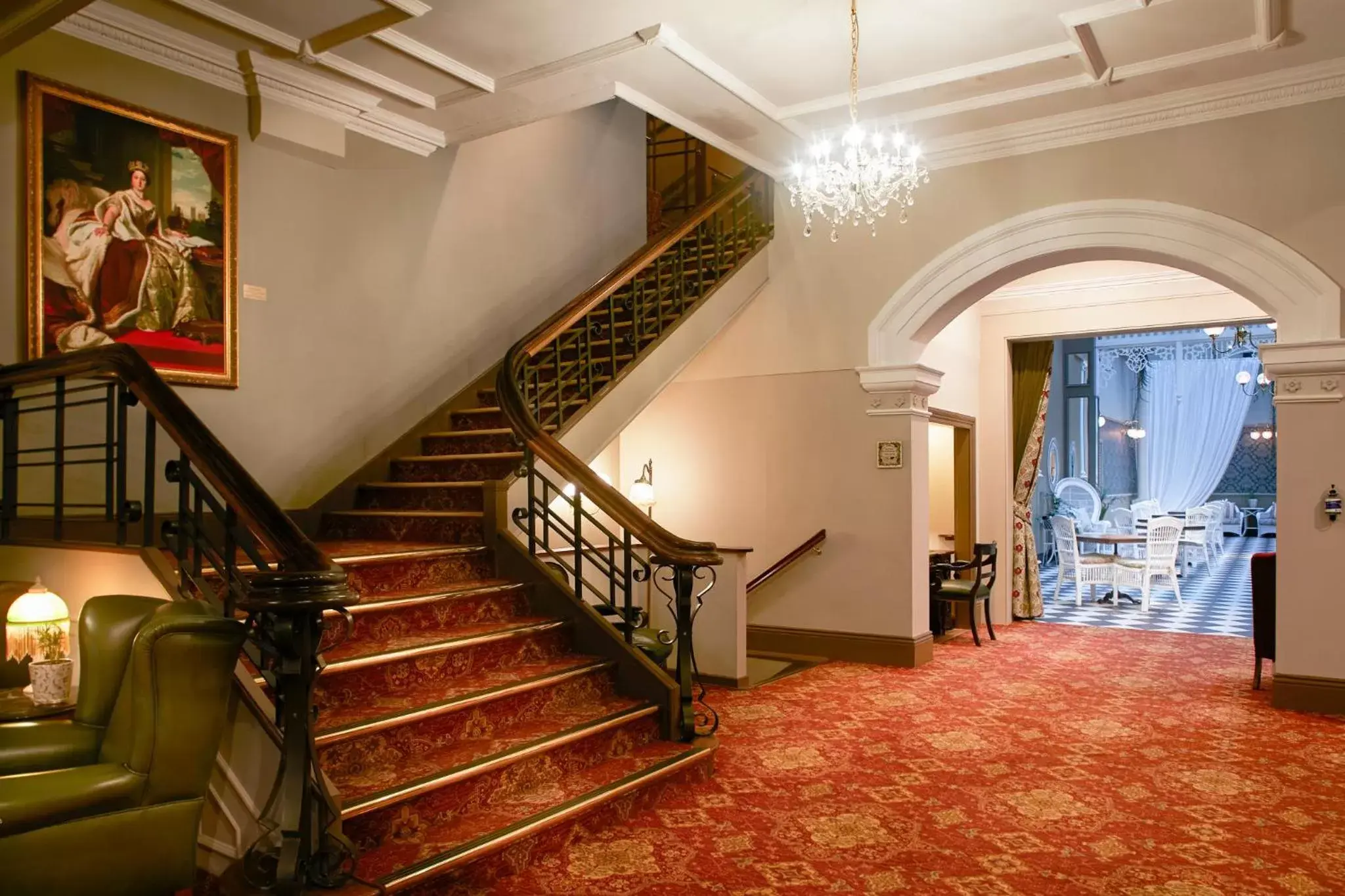 Lobby or reception in Hadley's Orient Hotel