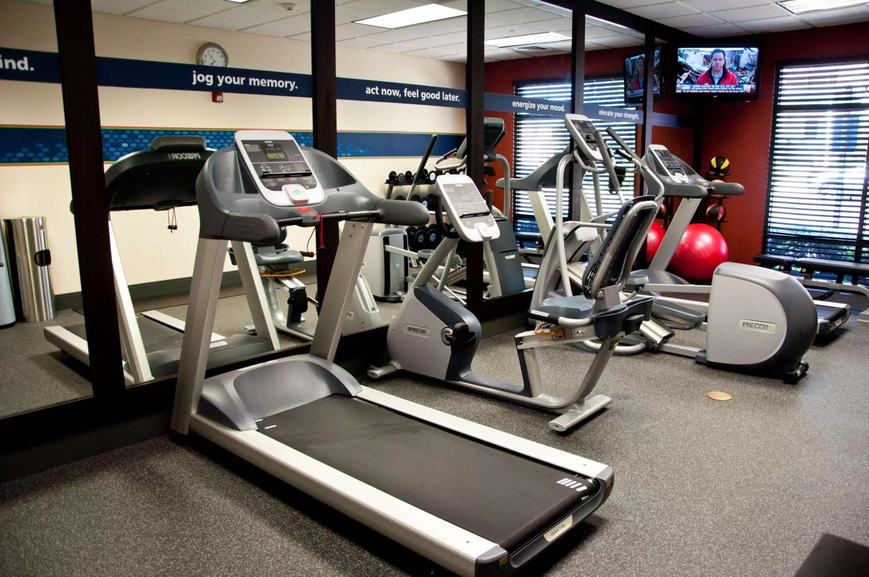 Fitness centre/facilities in Hampton Inn Doylestown