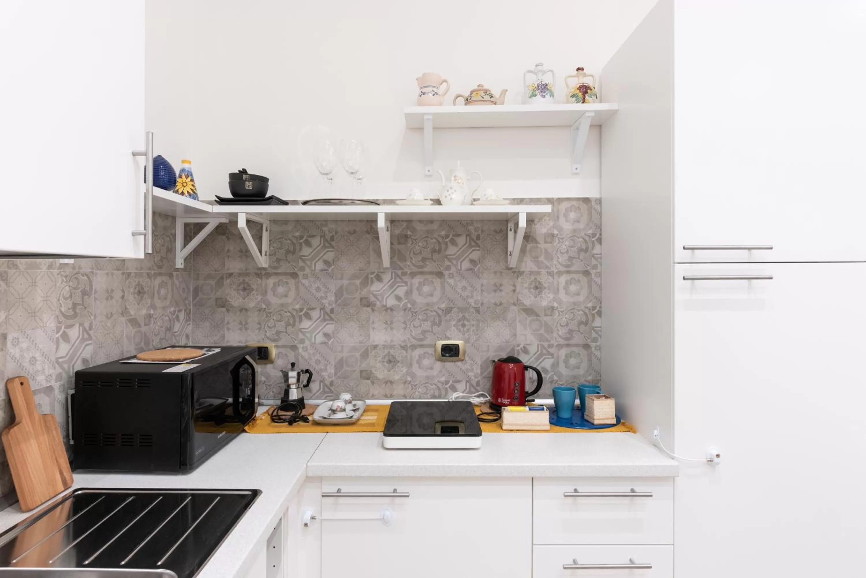 Communal kitchen in Bed & Breakfast "Il Priscio"