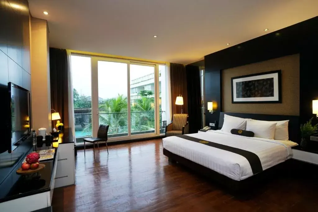 Bed in Java Heritage Hotel Purwokerto Bed in Java Heritage Hotel Purwokerto