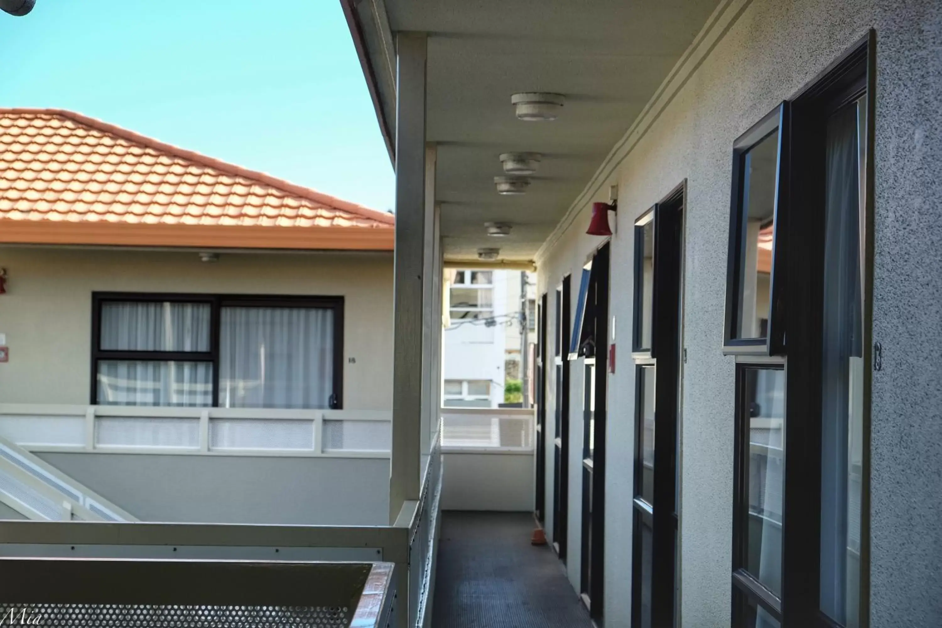 Balcony/Terrace in Marksman Motor Inn