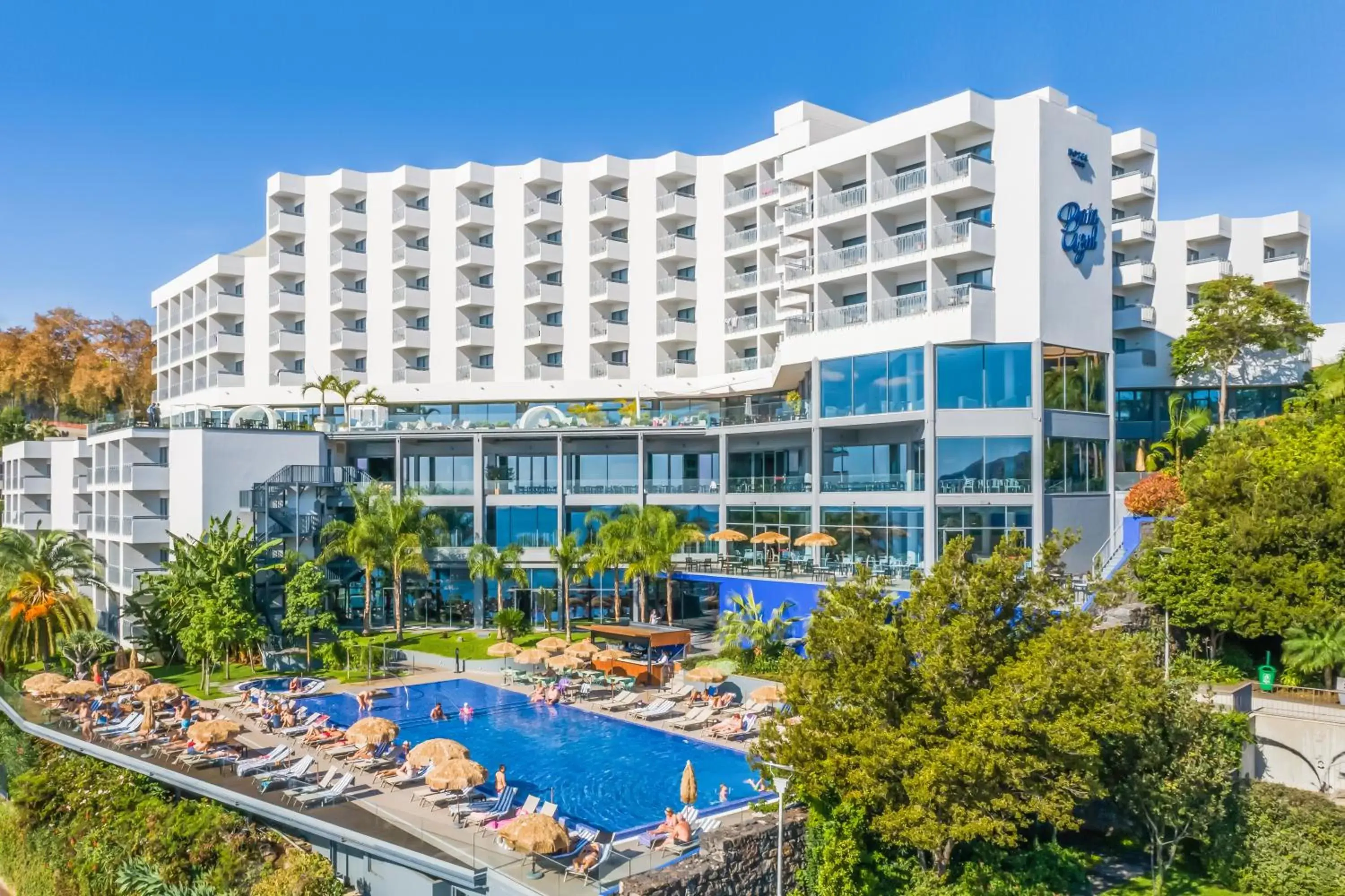 Bird's eye view, Pool View in Hotel Baia Azul