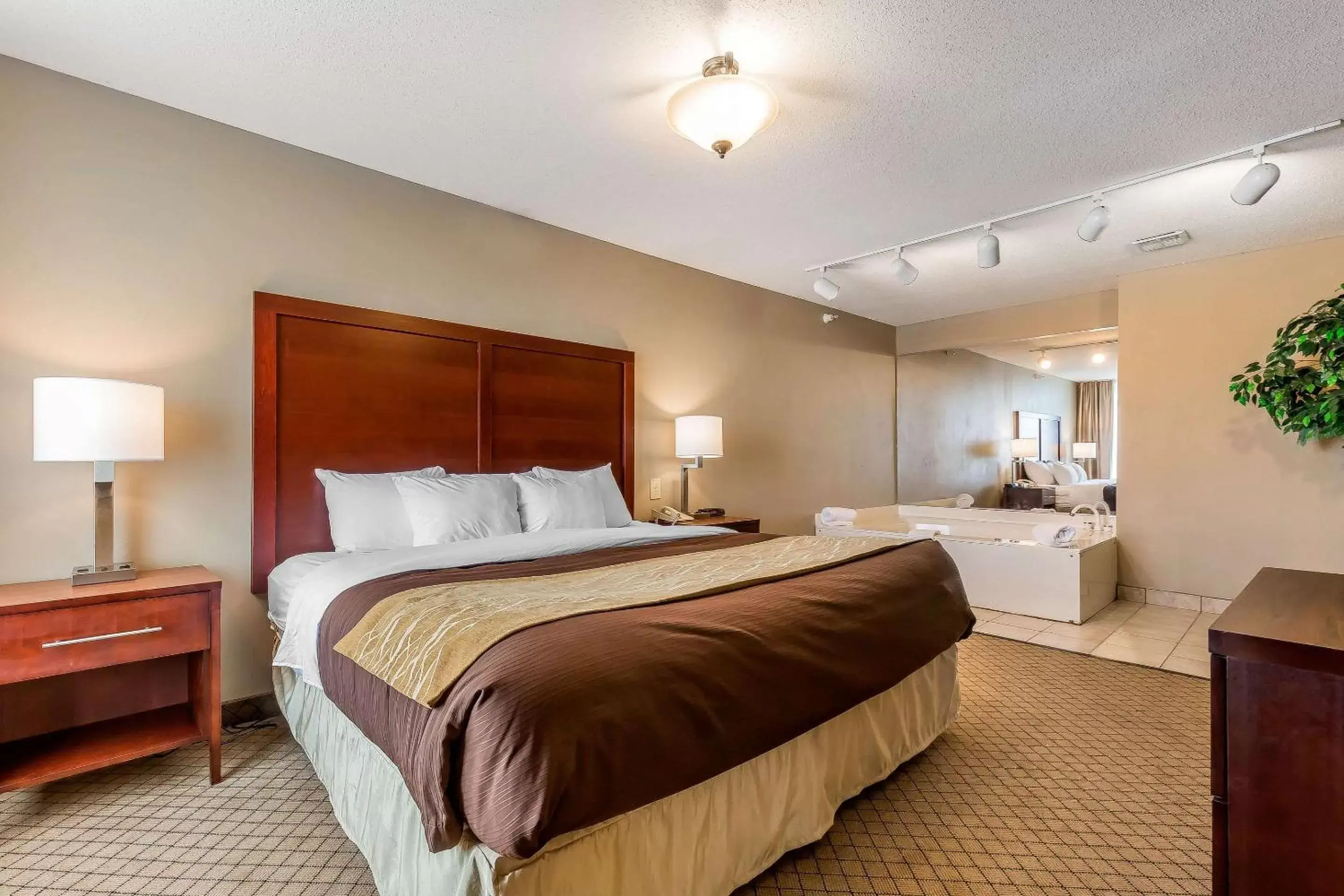 Photo of the whole room, Bed in Comfort Inn & Suites Mishawaka-South Bend