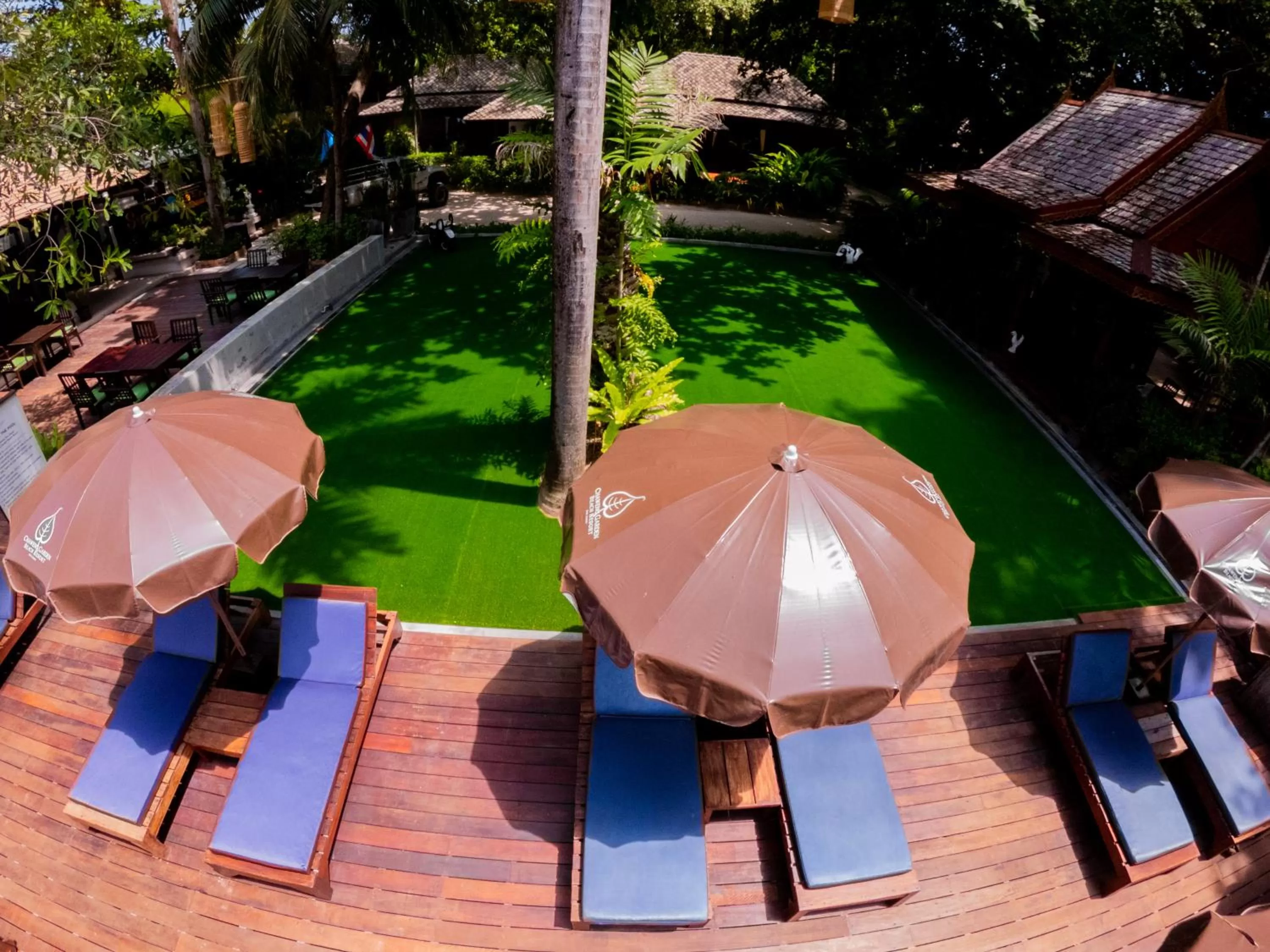 Patio in Chaweng Garden Beach Resort - SHA Plus