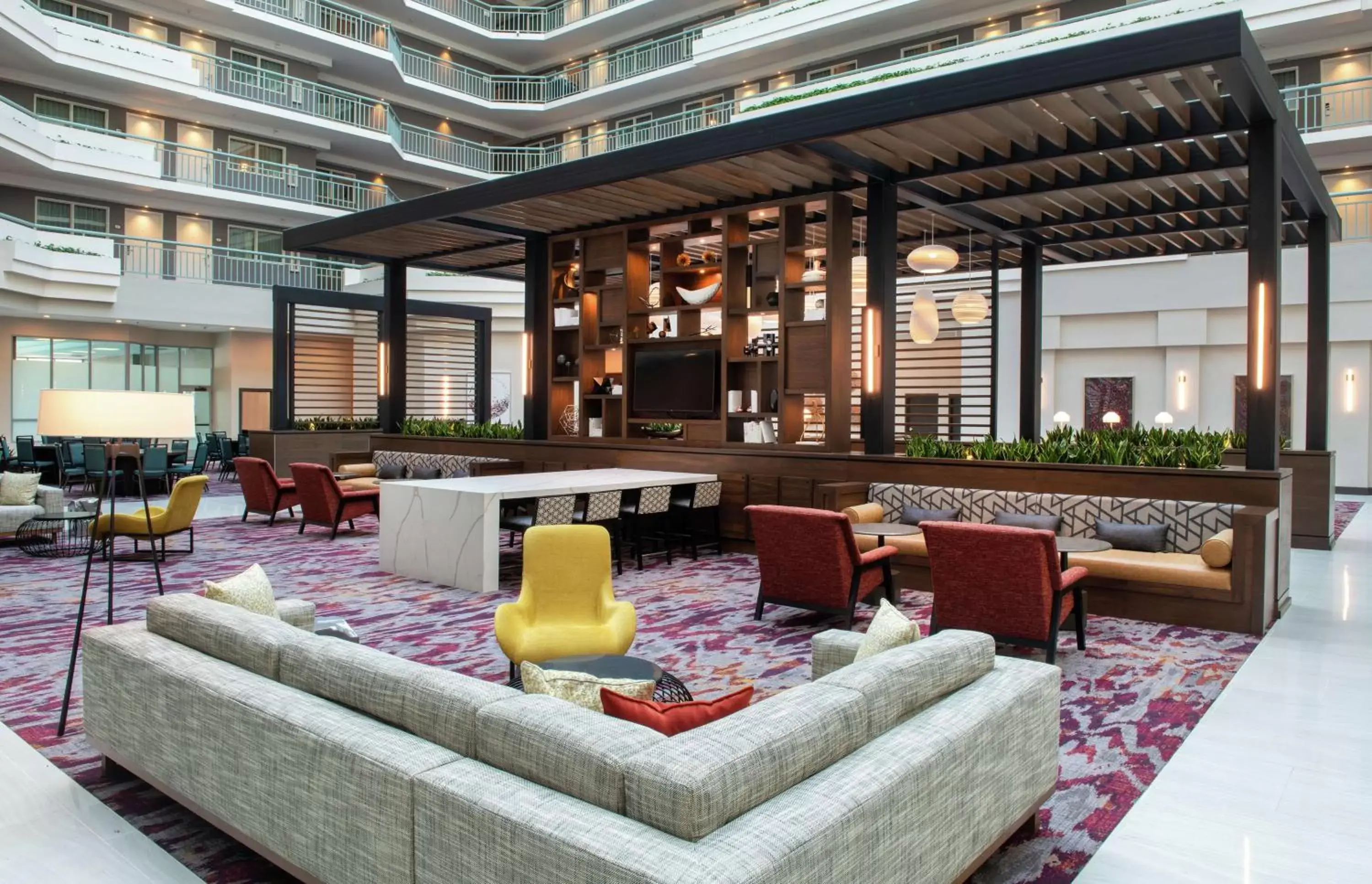 Lobby or reception in Embassy Suites by Hilton Walnut Creek Lobby or reception in Embassy Suites by Hilton Walnut Creek