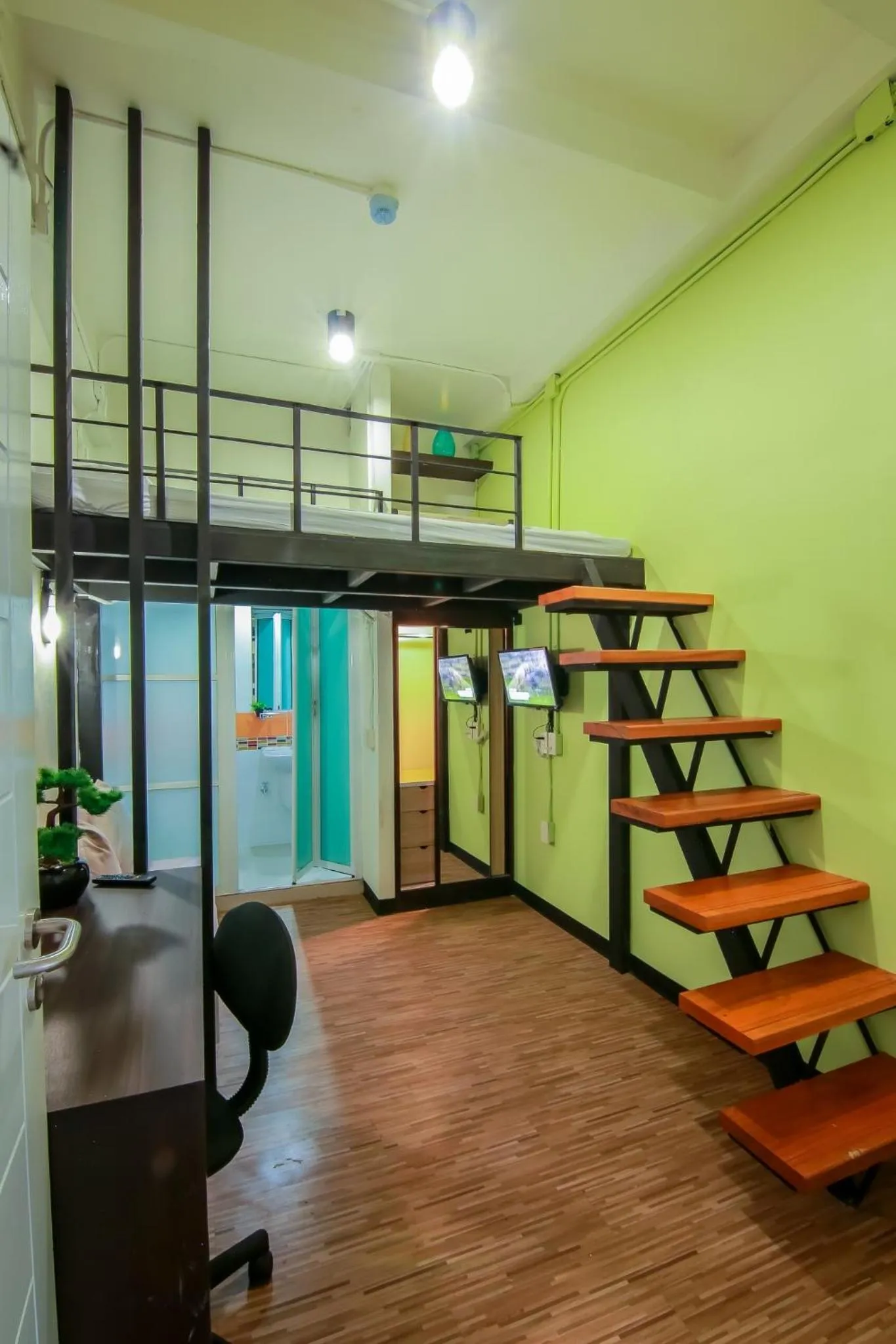 bunk bed in The Bedroom