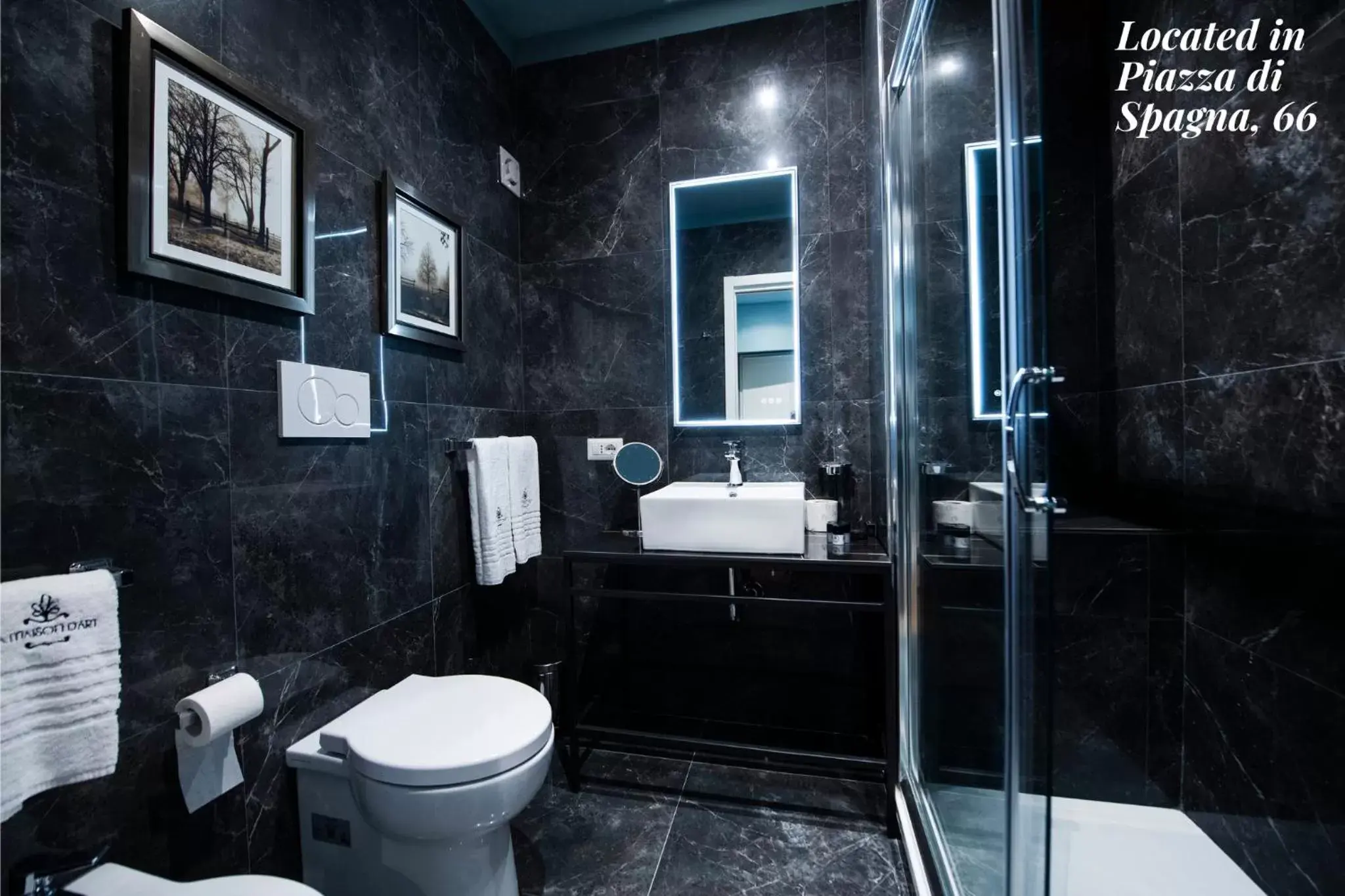 Shower, Bathroom in Hotel 55 Fifty-Five - Maison d'Art Collection