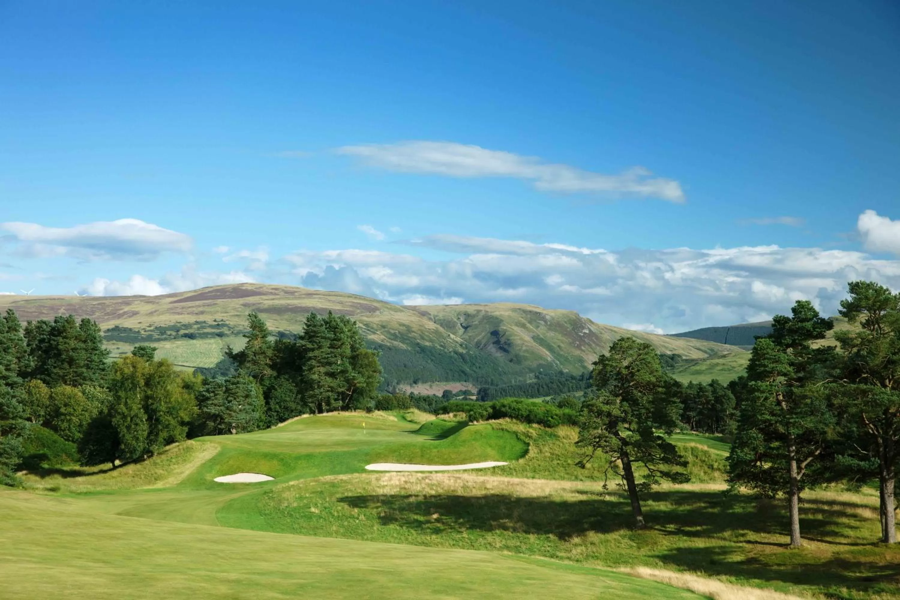 Golfcourse in The Gleneagles Hotel