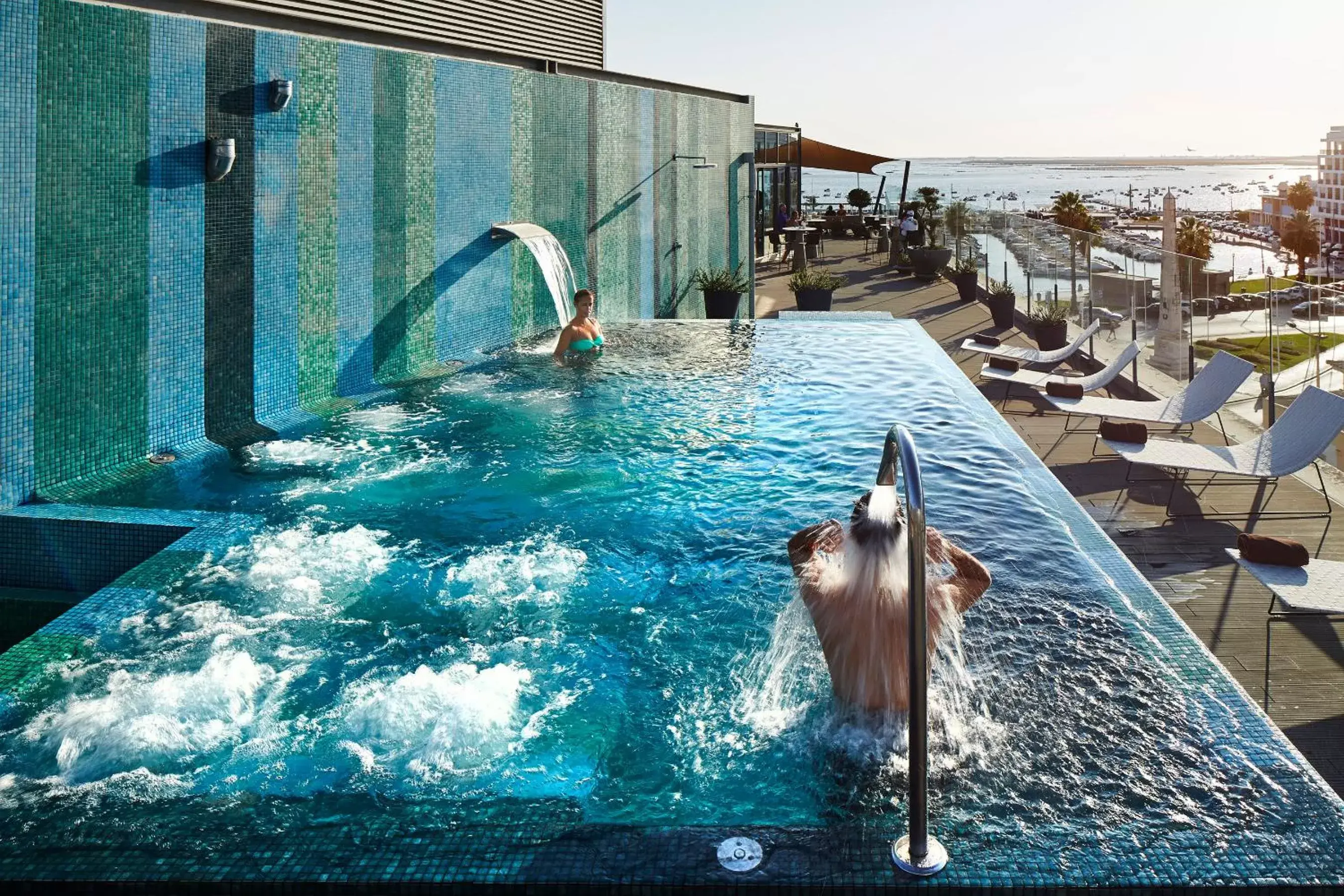 Swimming Pool in Hotel Faro & Beach Club