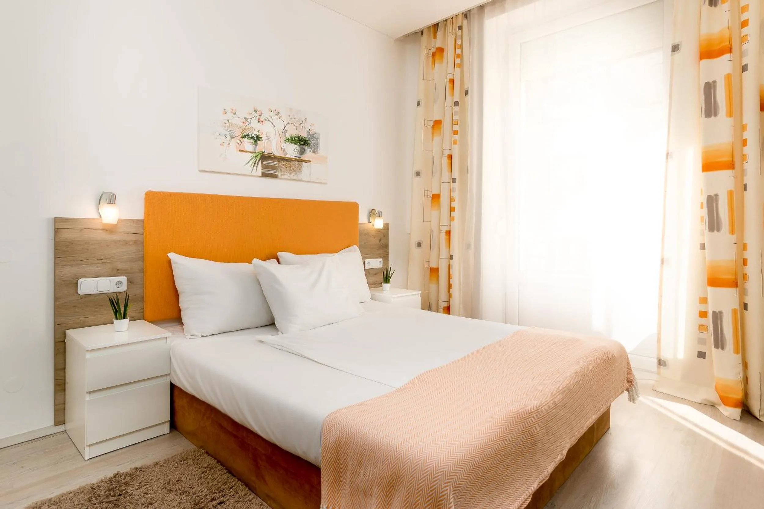 Bed in Hotel Zentral