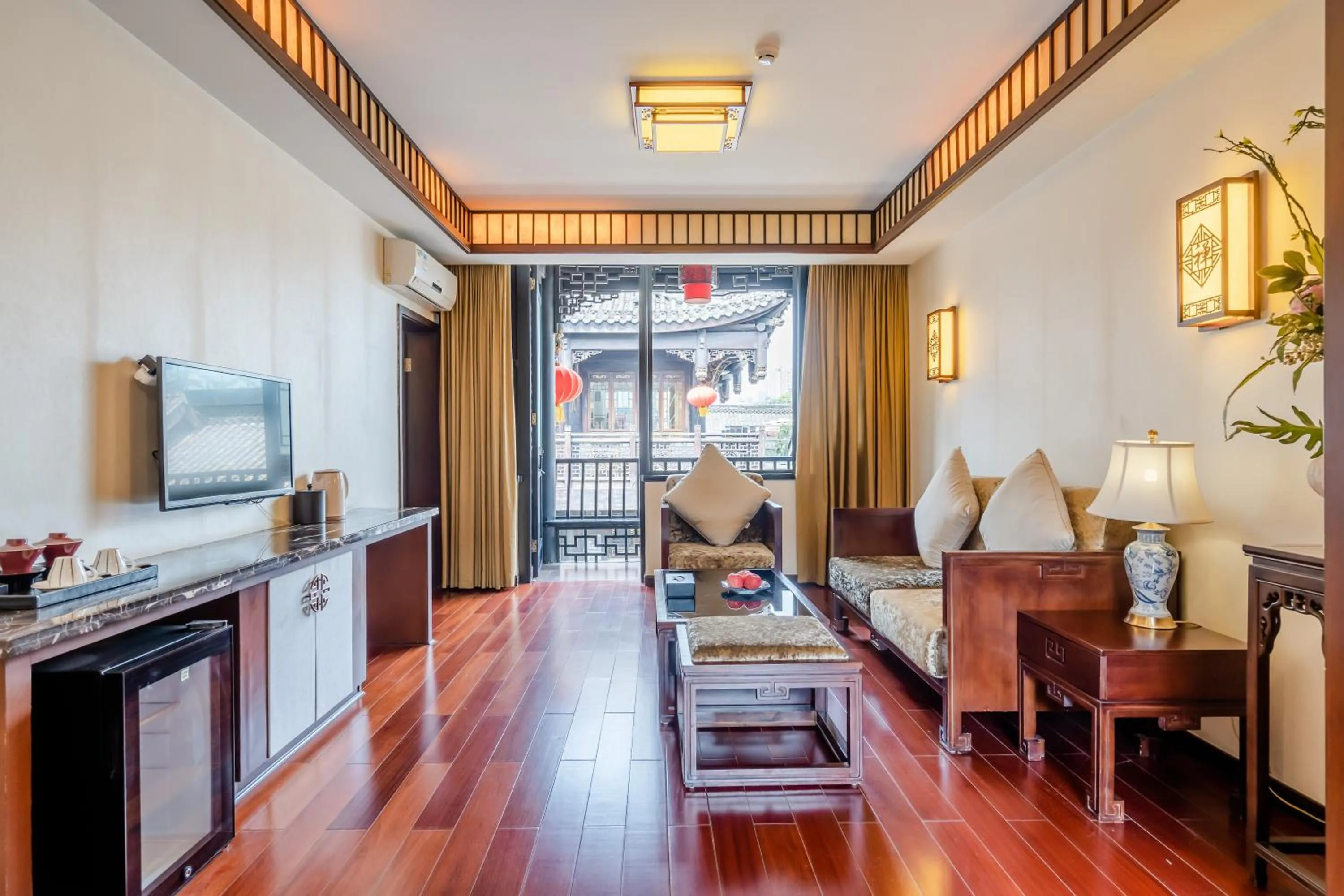Living room in Buddha Zen Hotel