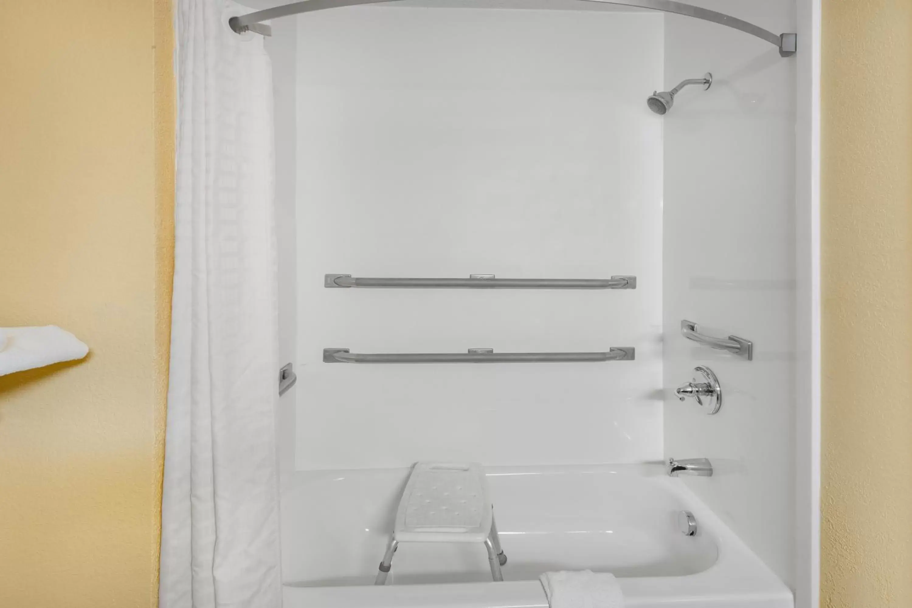 Shower, Bathroom in Super 8 by Wyndham Waynesburg - Newly Renovated