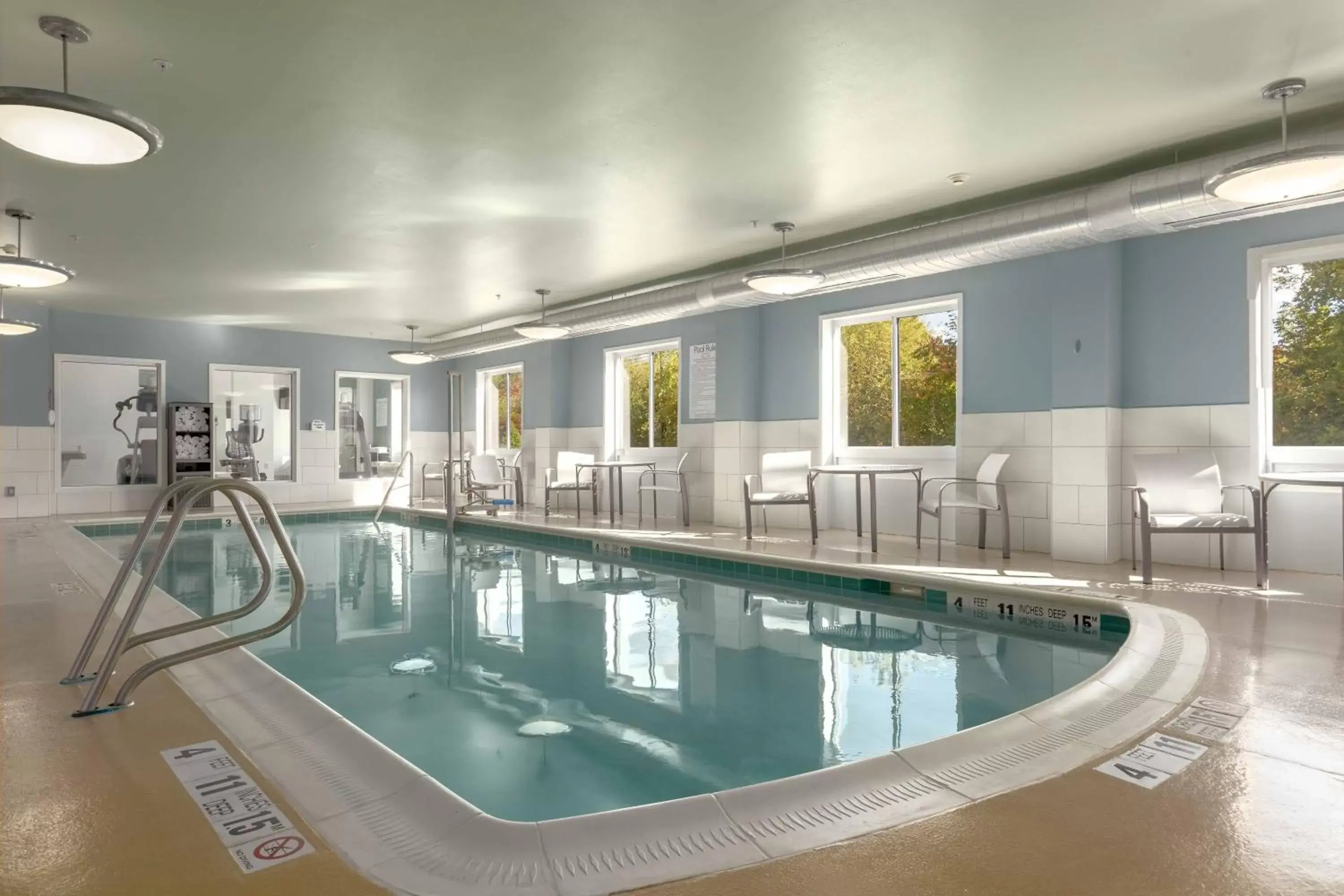 Swimming Pool in Holiday Inn Express Hotel & Suites Binghamton University-Vestal, an IHG Hotel