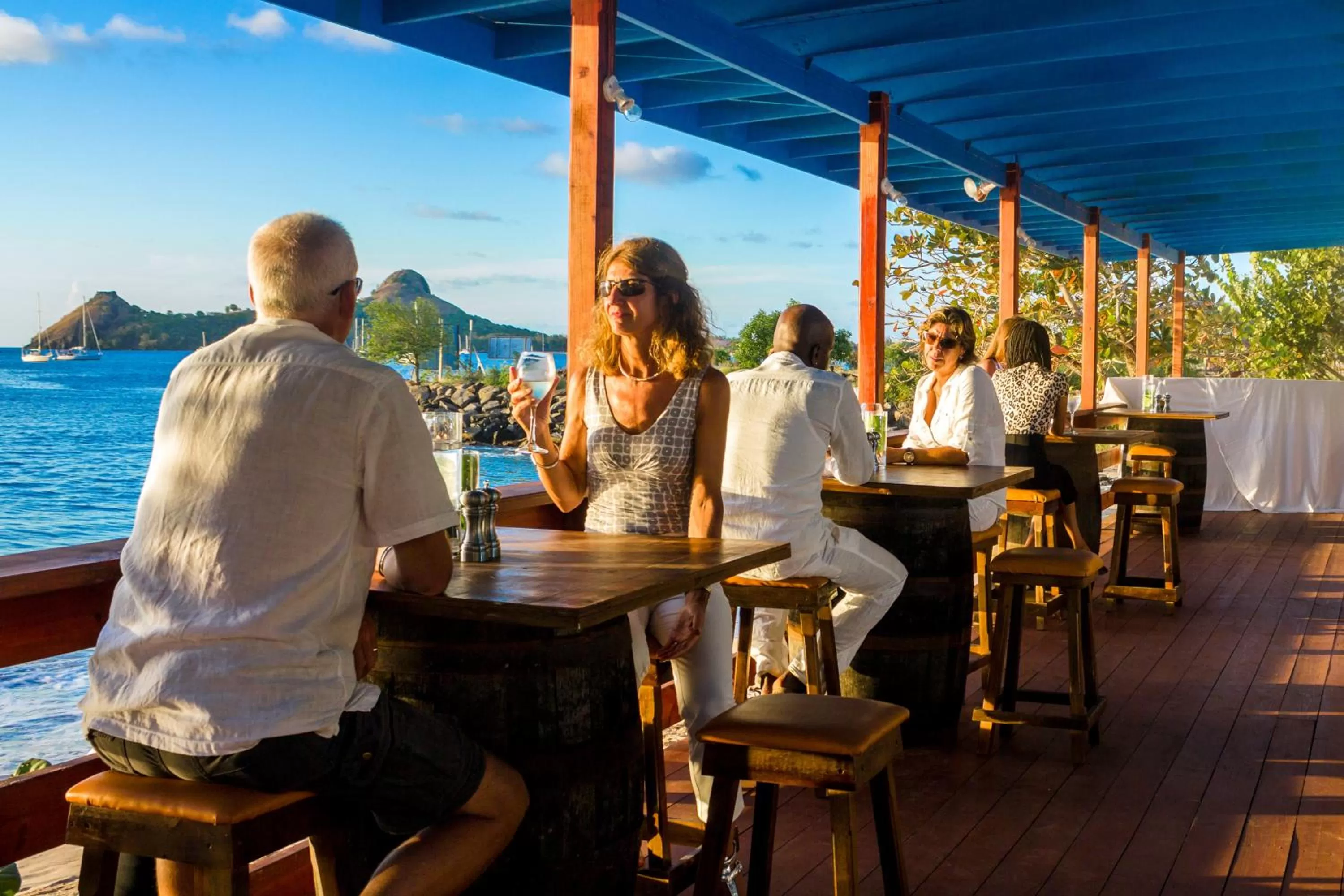 Restaurant/places to eat in Bay Gardens Beach Resort & Spa