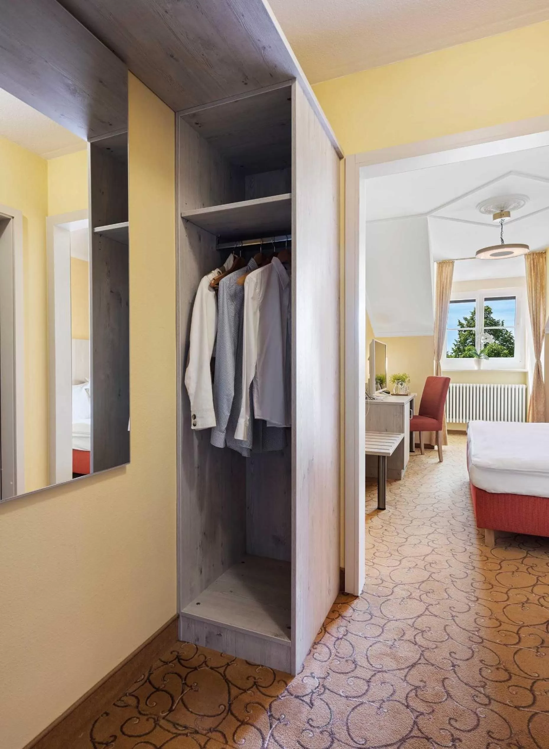 Bed in Hotel St Leonhard