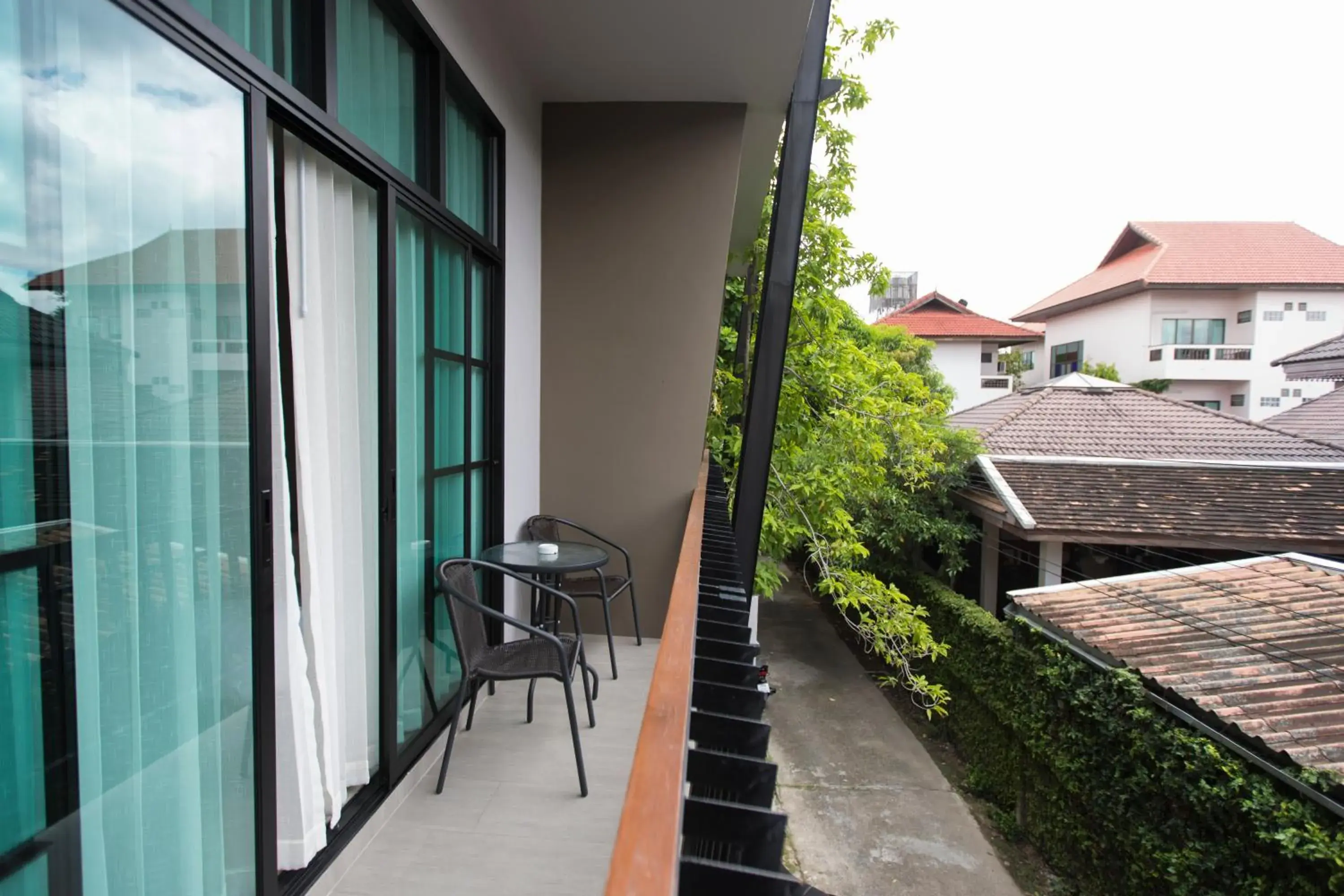 Balcony/Terrace in Wealth Boutique Hotel Chiang Mai