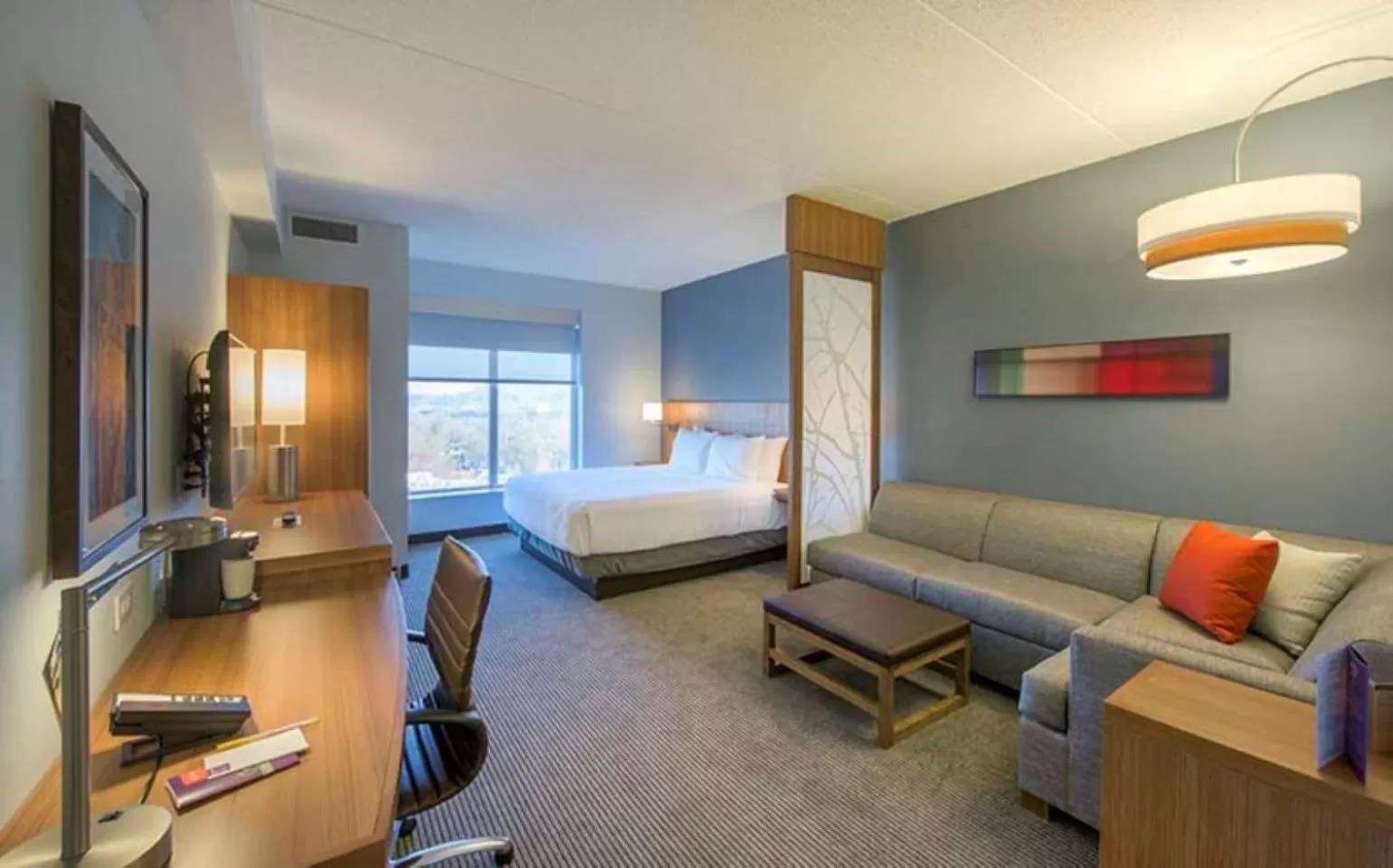 Photo of the whole room, Bed in DoubleTree by Hilton Asheville Downtown