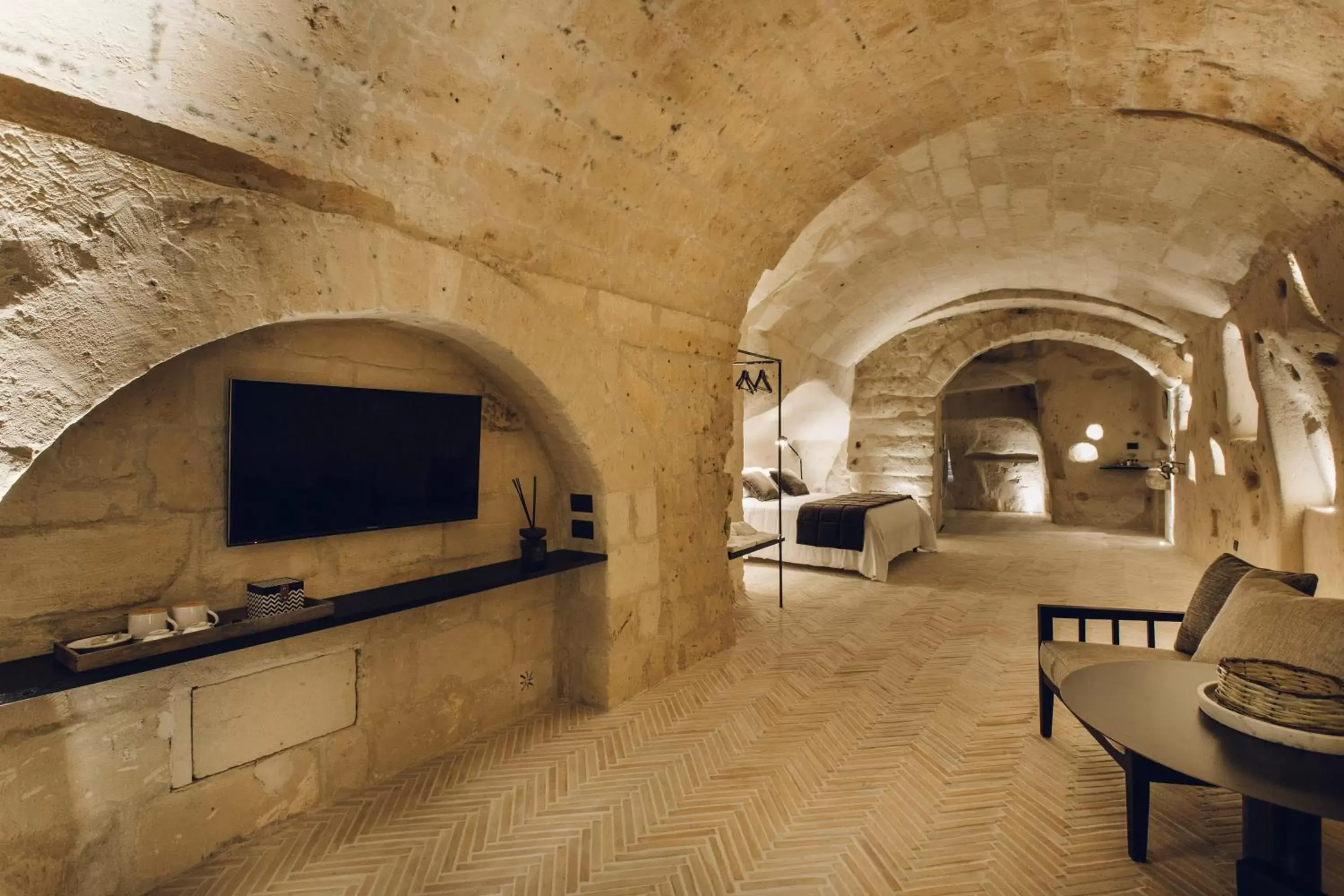 Bedroom, TV/Entertainment Center in Palazzotto Residence&Winery