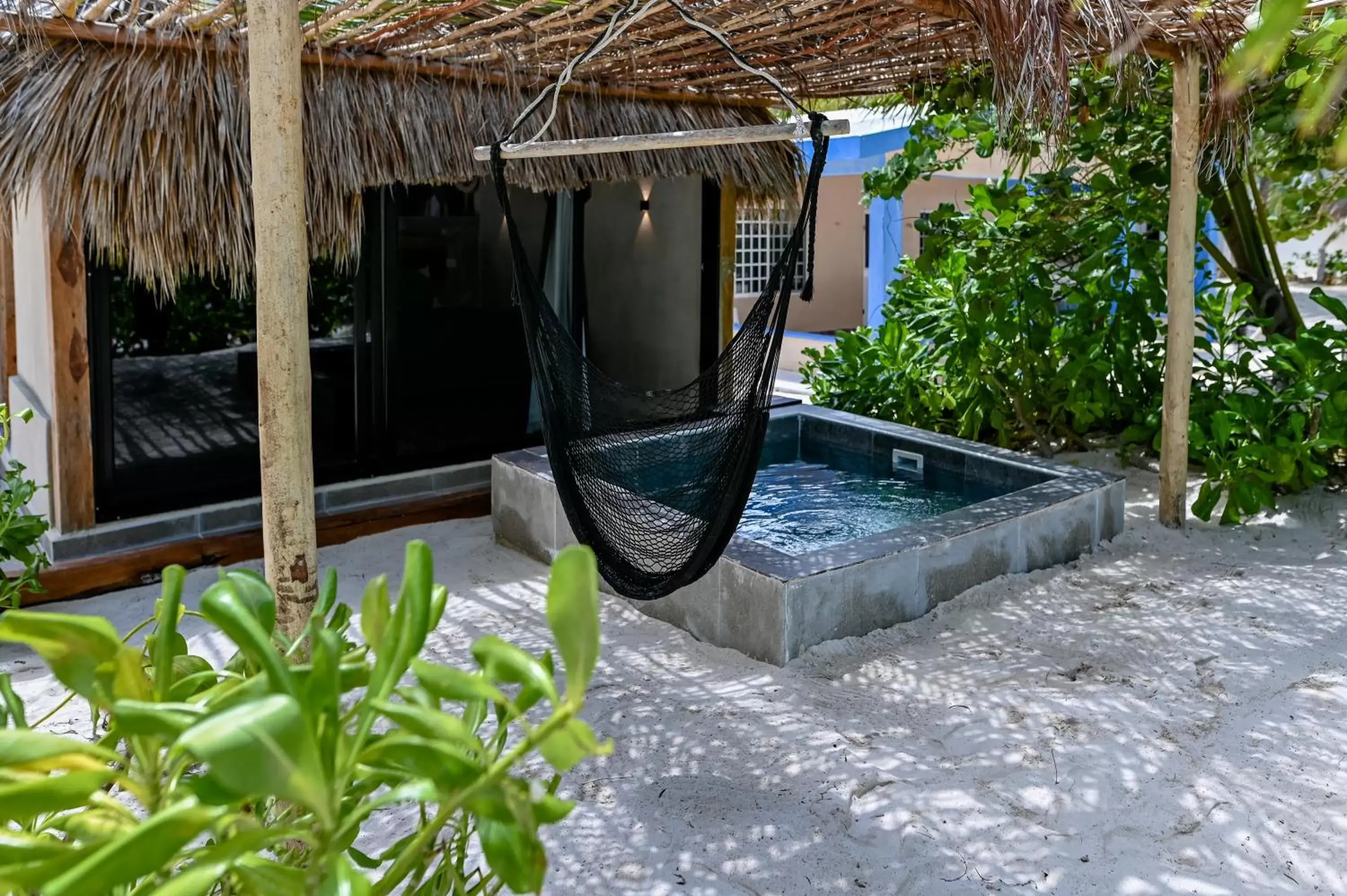 Swimming Pool in Casa Mate BeachFront Cabañas El Cuyo