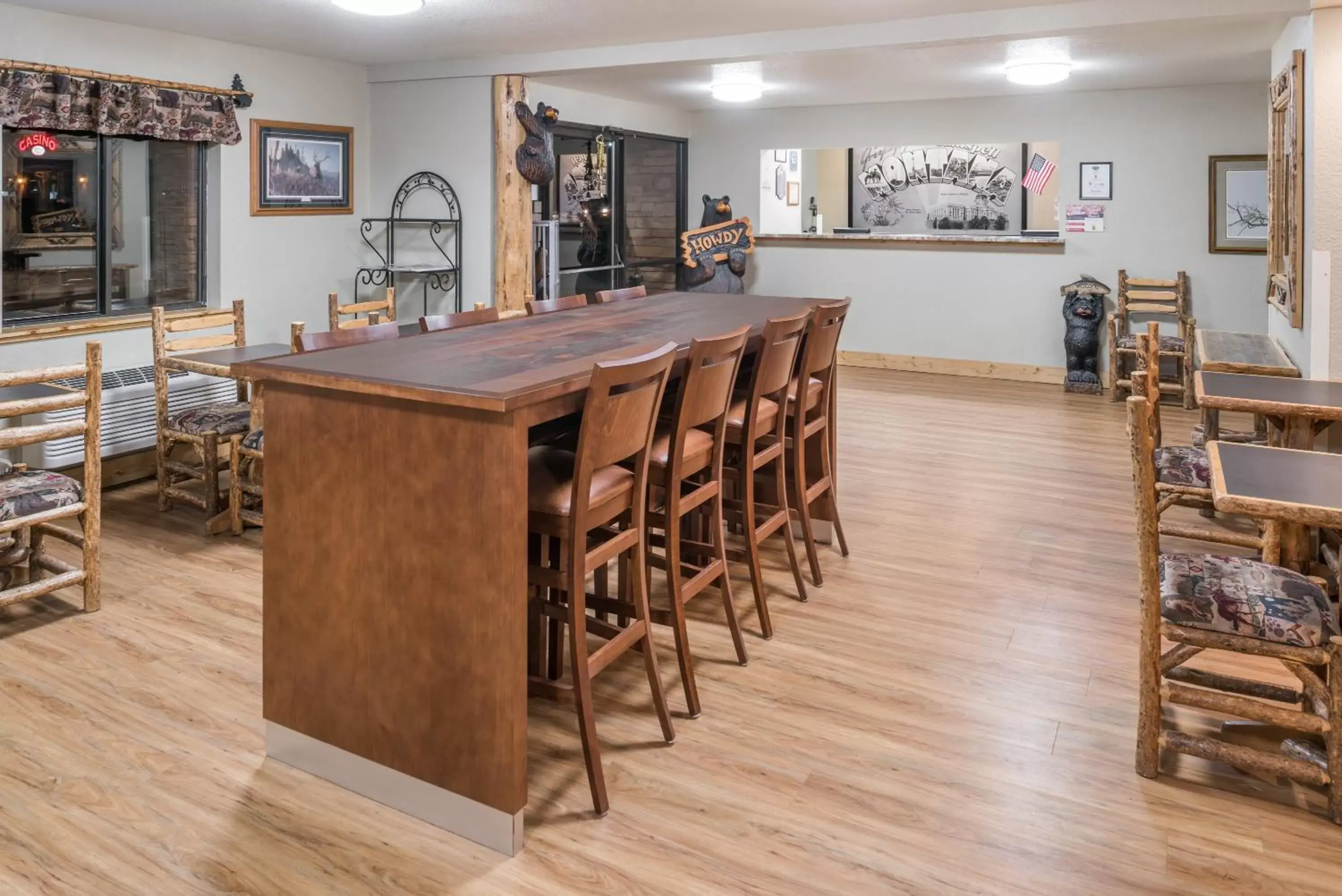 Lobby or reception in Super 8 by Wyndham Kalispell Glacier National Park Lobby or reception in Super 8 by Wyndham Kalispell Glacier National Park