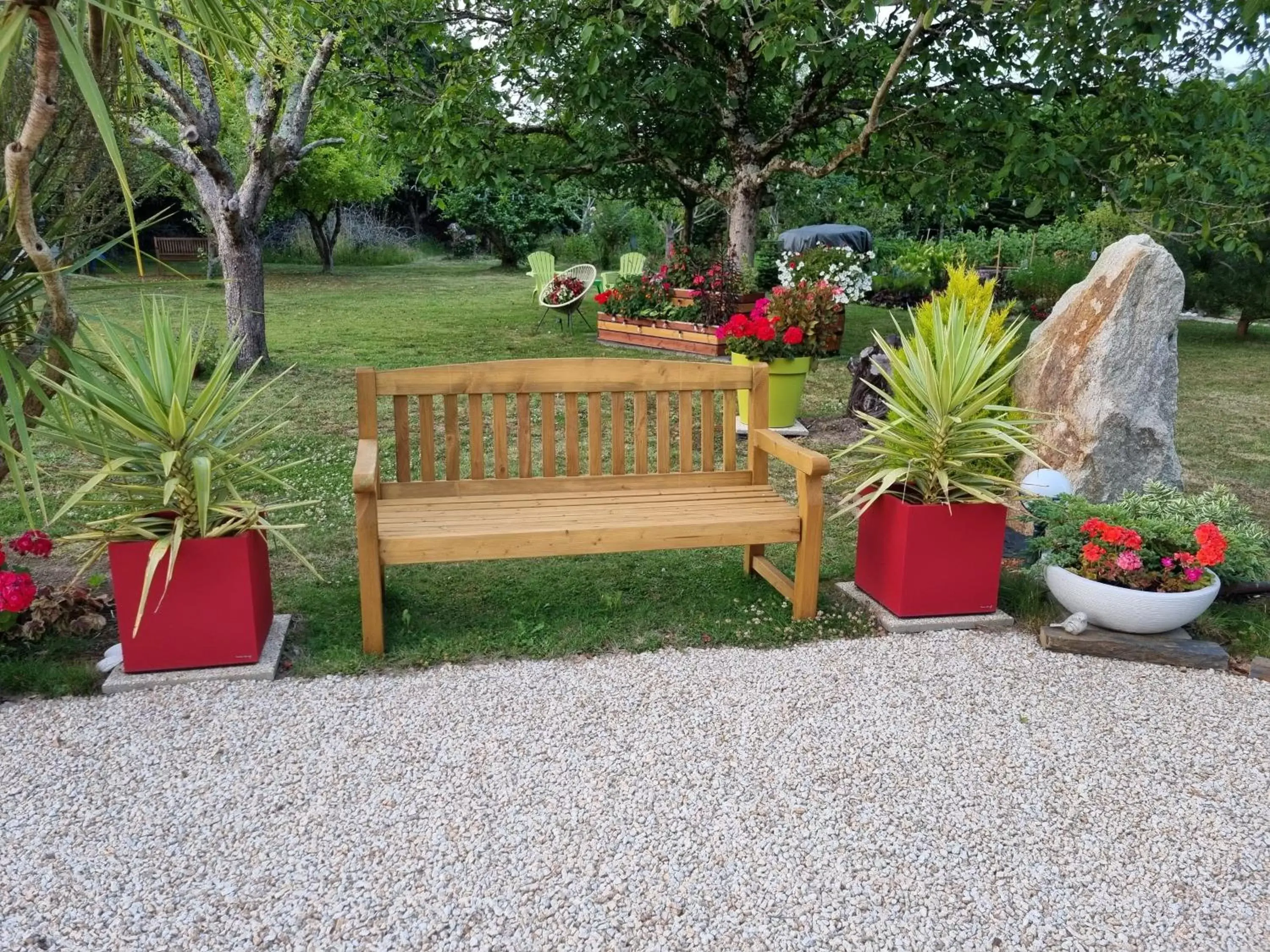 Garden in TiNat chambre