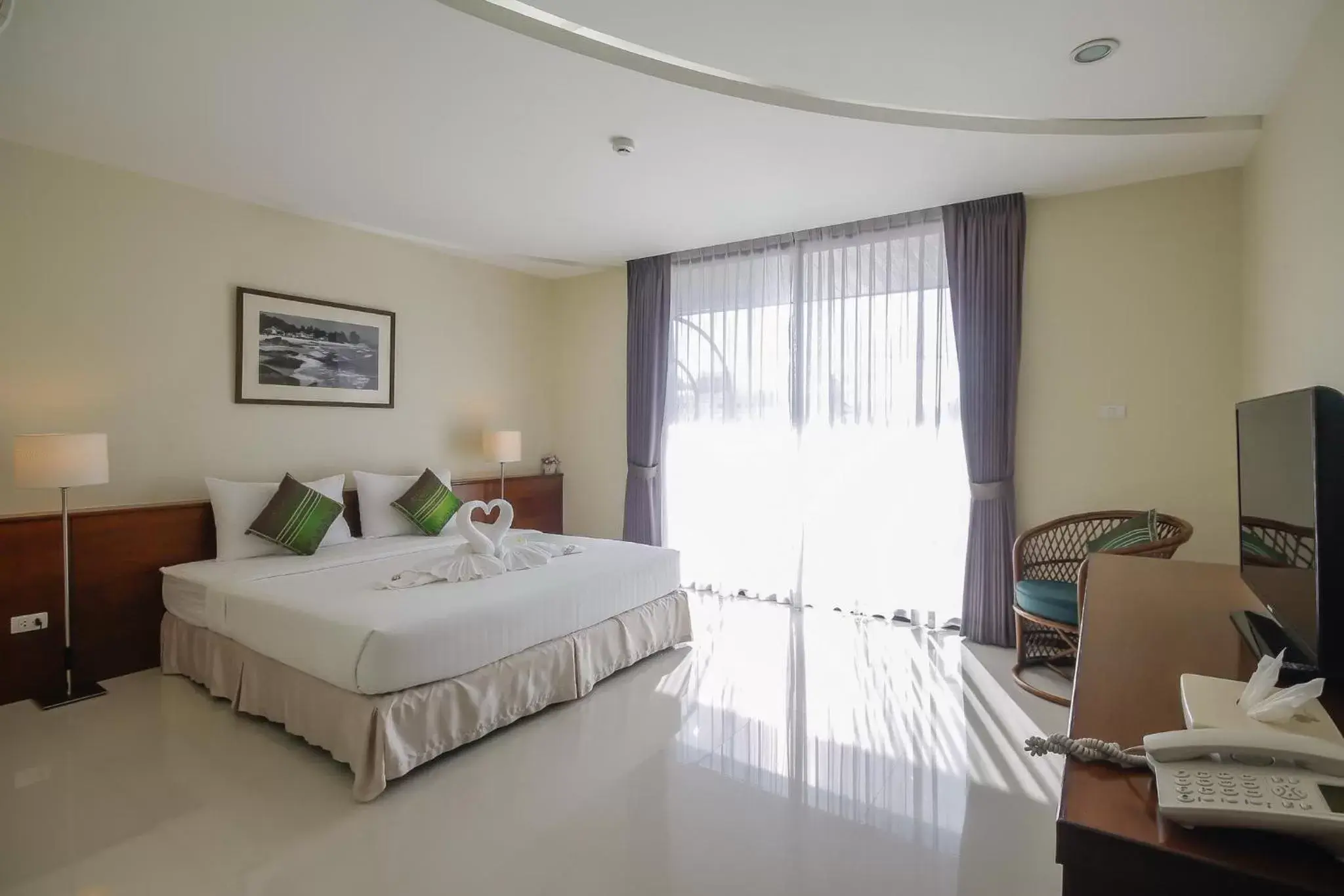 Bedroom, Bed in Baan Nilrath Hotel - SHA Extra Plus Bedroom, Bed in Baan Nilrath Hotel - SHA Extra Plus