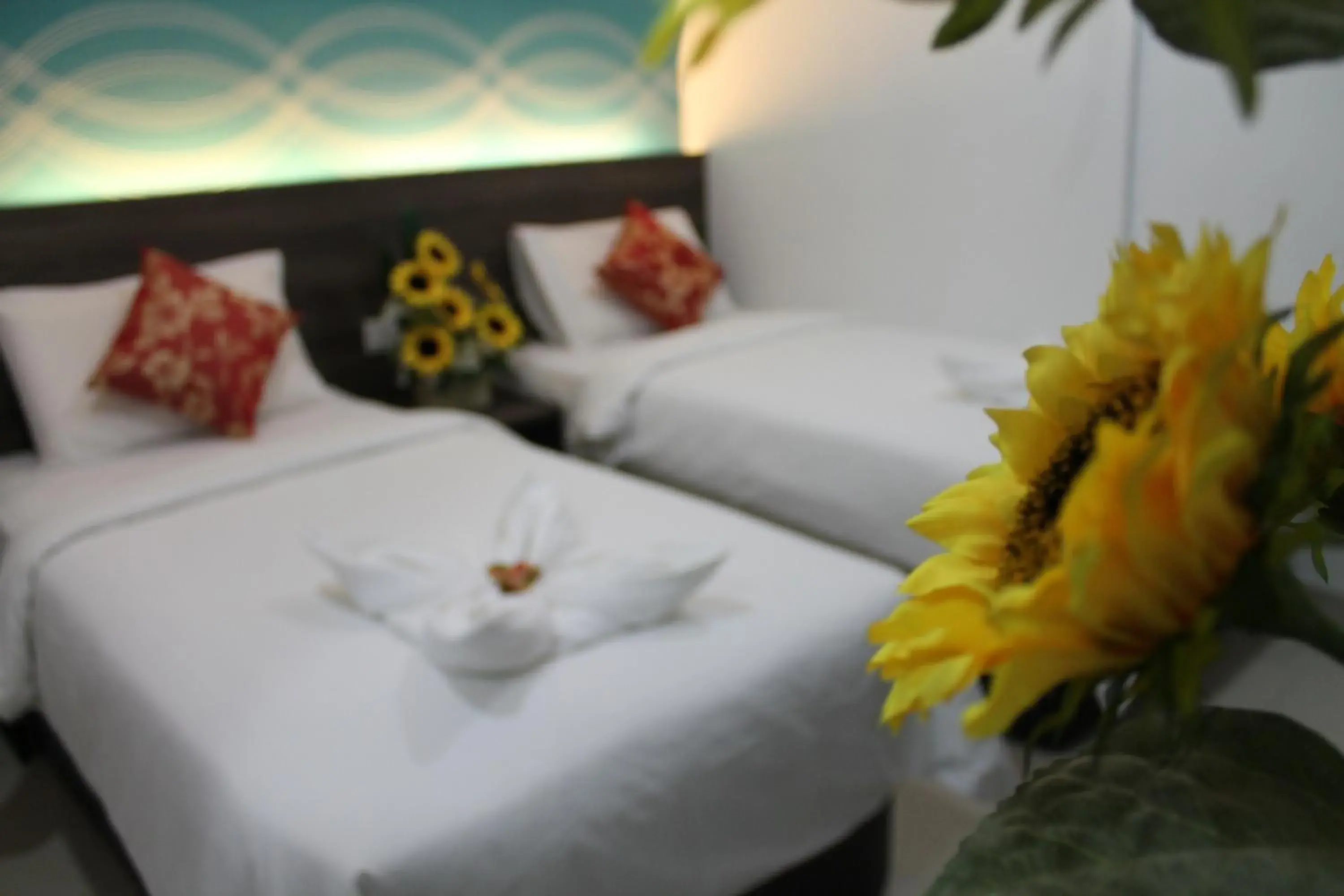 Decorative detail, Bed in Signature Hotel @ Bangsar South Decorative detail, Bed in Signature Hotel @ Bangsar South