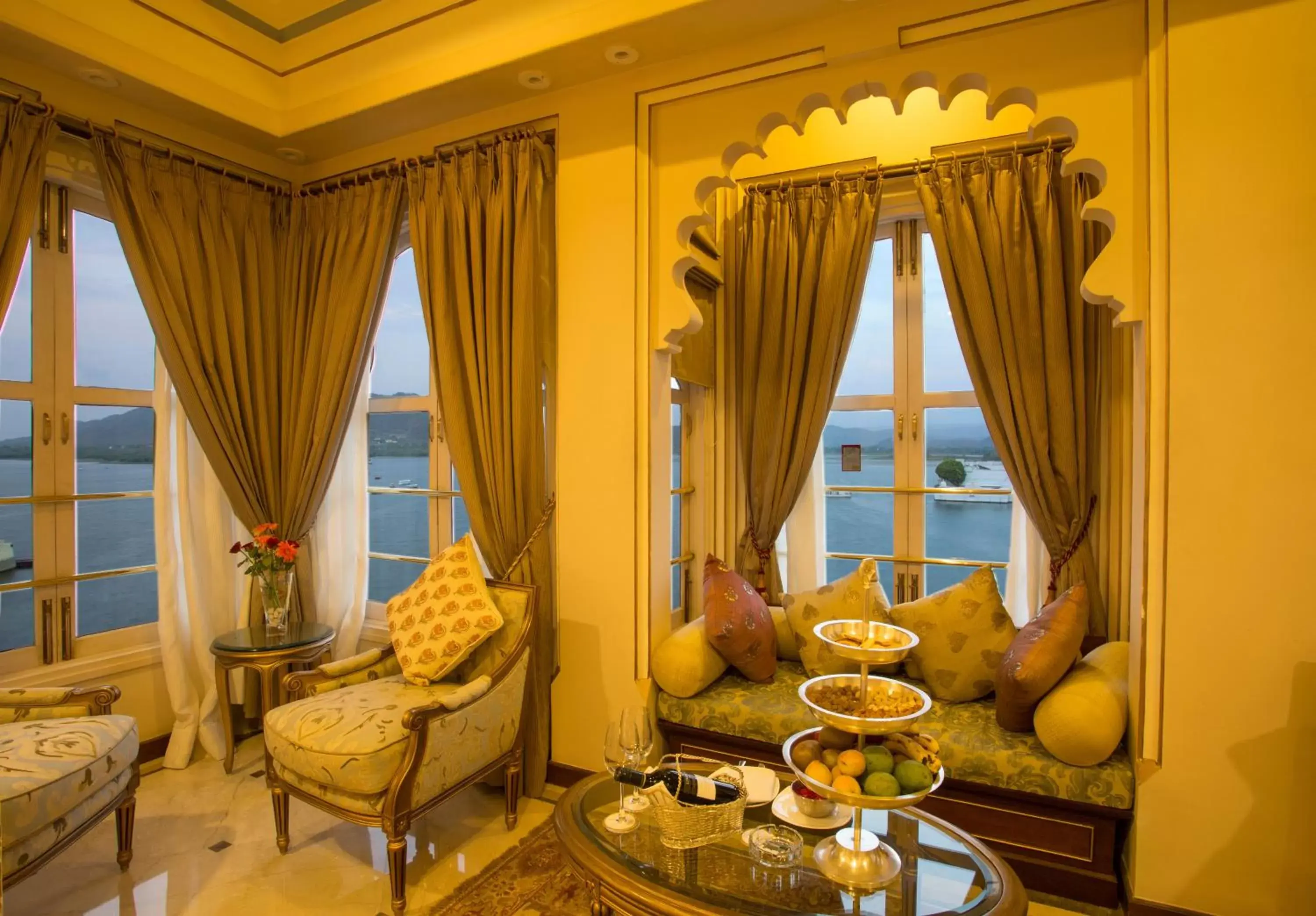 Seating Area in Taj Fateh Prakash Palace Udaipur