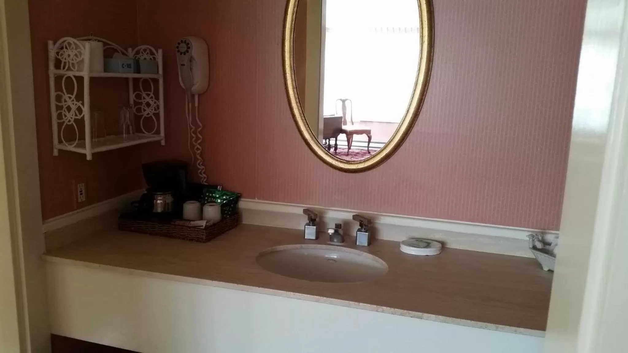 Bathroom in Mendocino Hotel & Garden