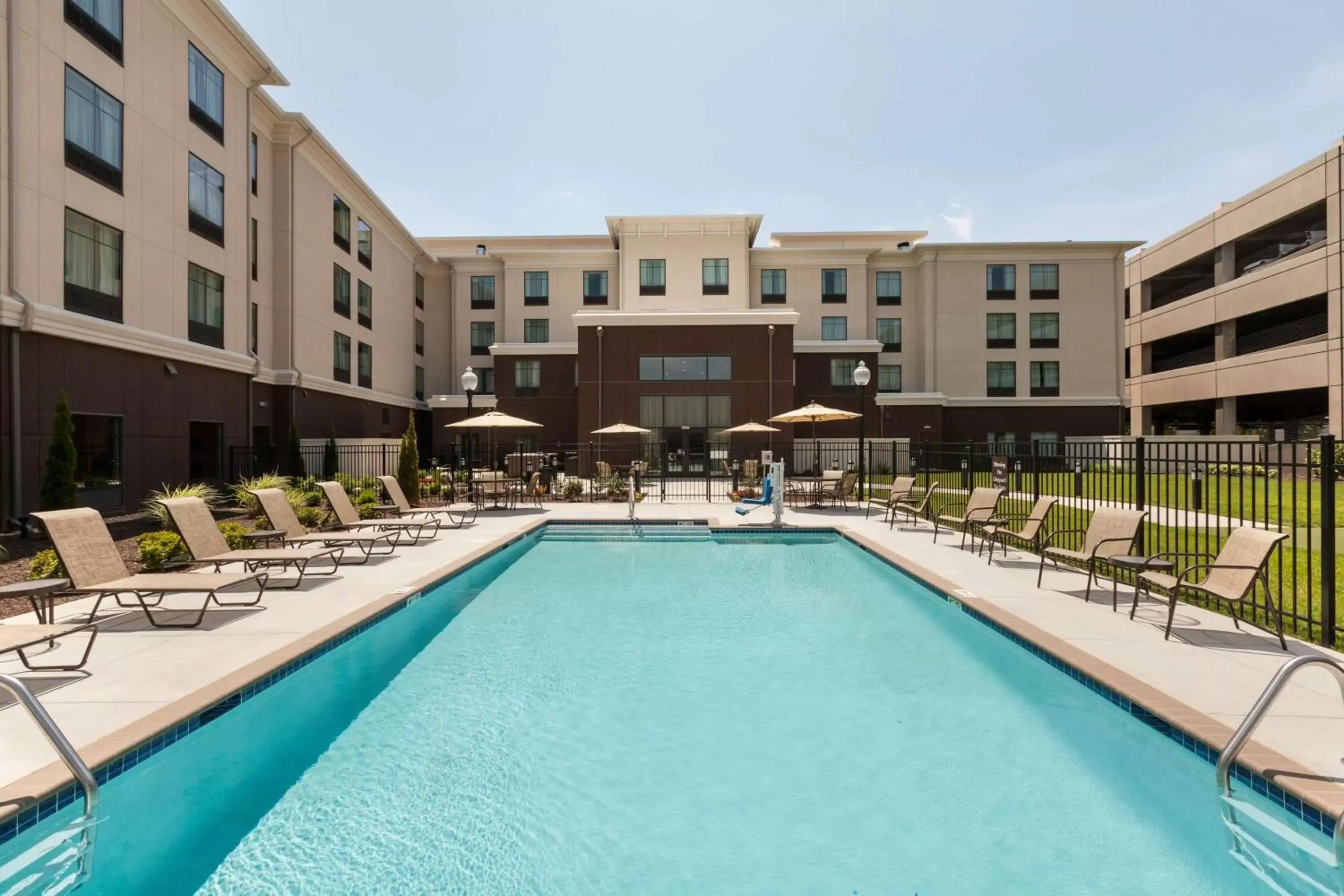 Pool view, Swimming Pool in Homewood Suites by Hilton Huntsville-Downtown