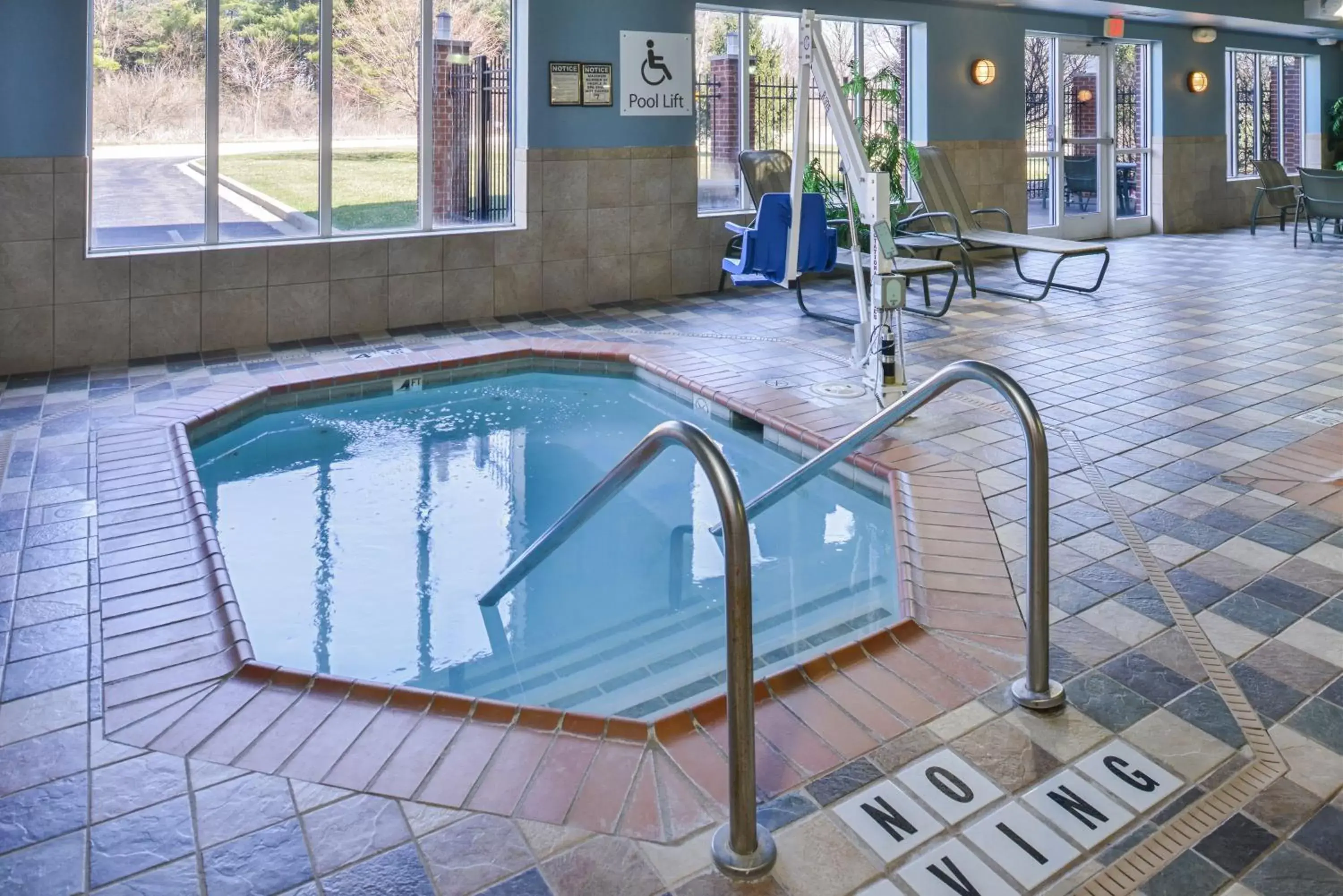 Swimming Pool in Holiday Inn Express Hotel & Suites Urbana-Champaign-U of I Area, an IHG Hotel