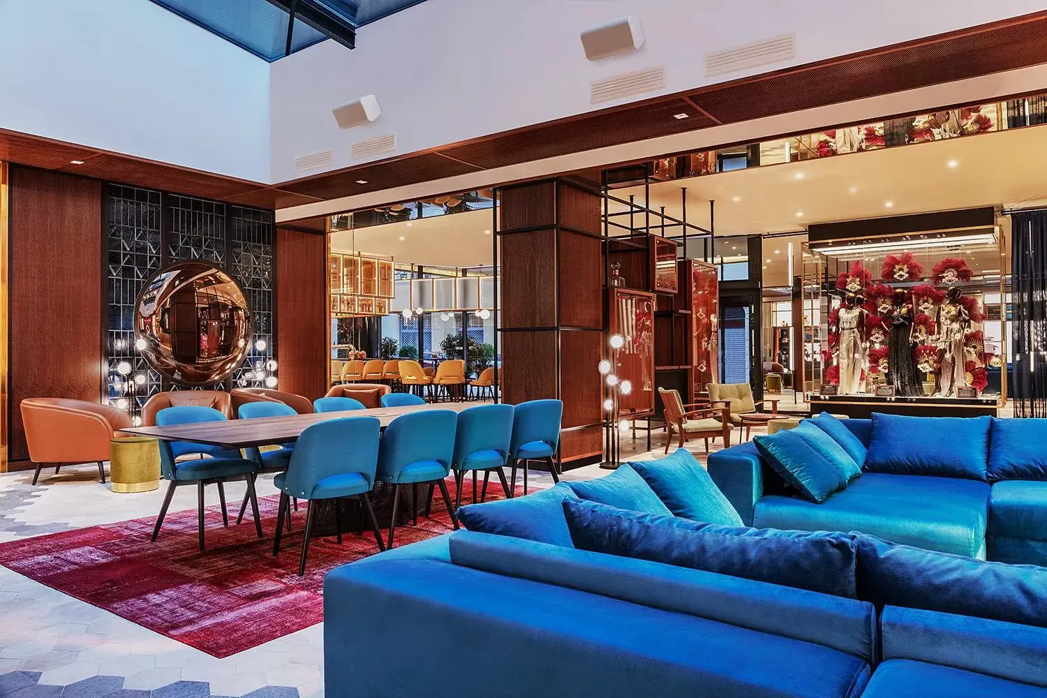 Lobby or reception, Lounge/Bar in Hard Rock Hotel Budapest