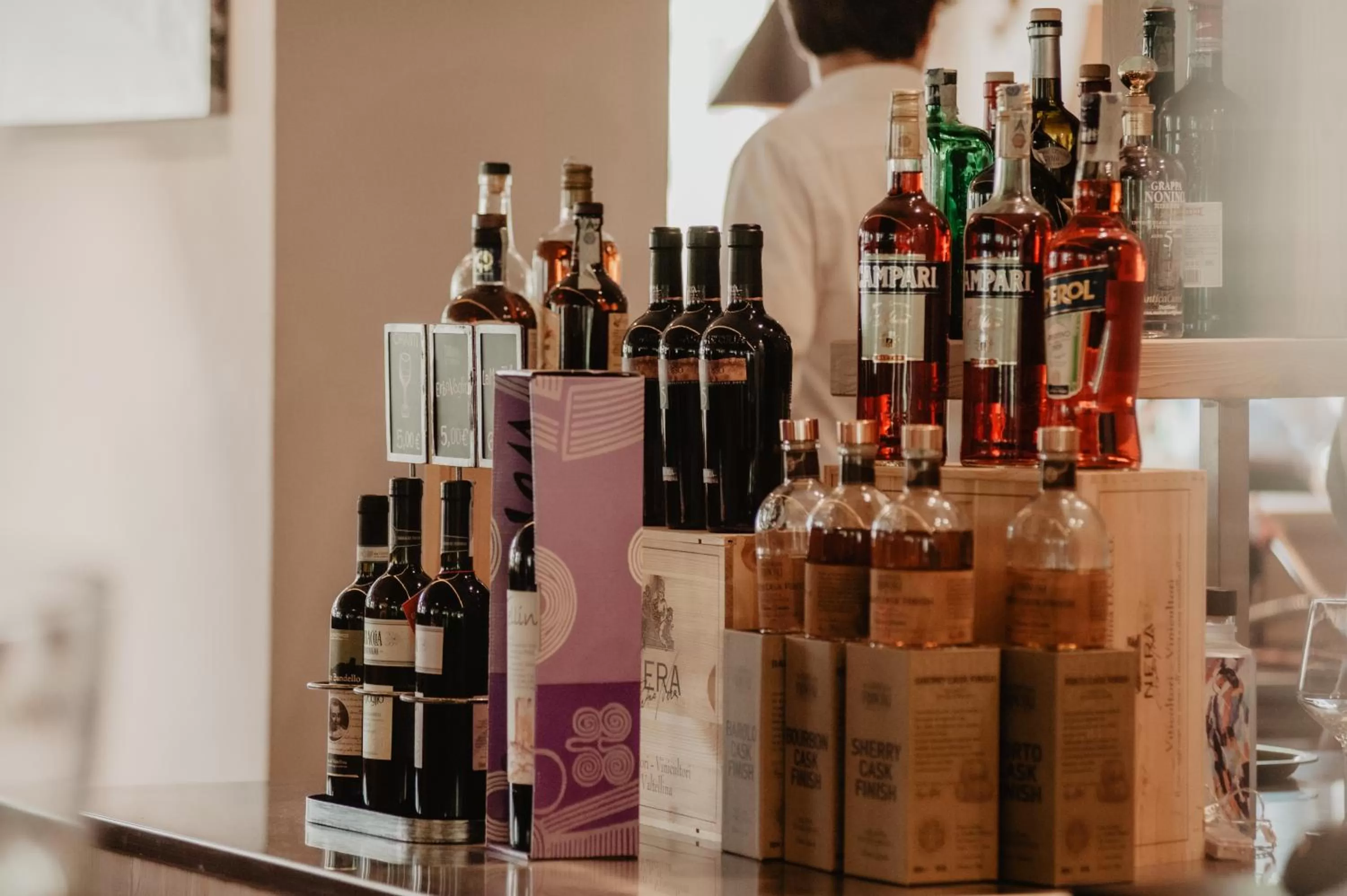 Food and drinks in Hotel Nevada