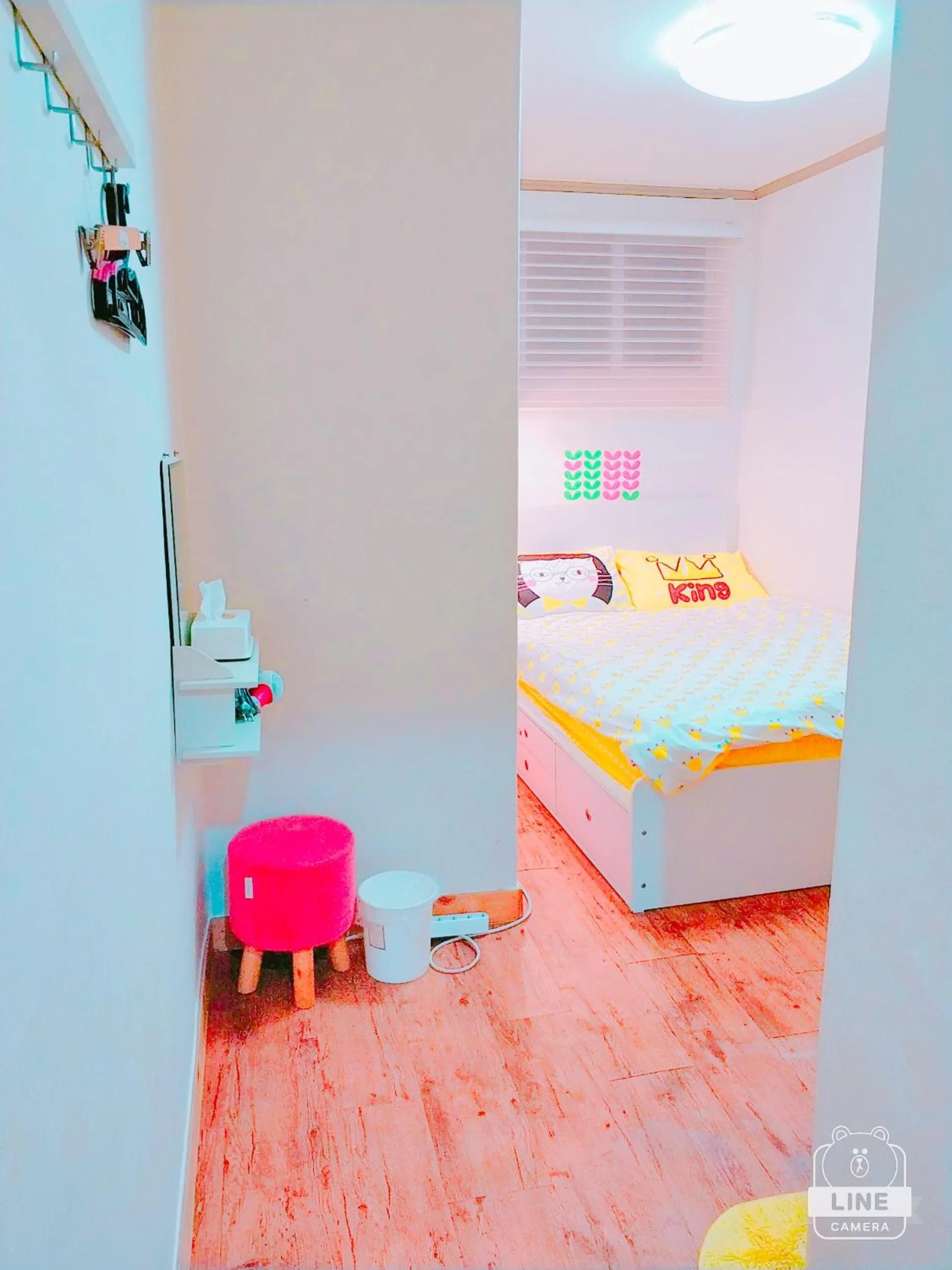 Photo of the whole room, Bed in Naru Hostel Korea