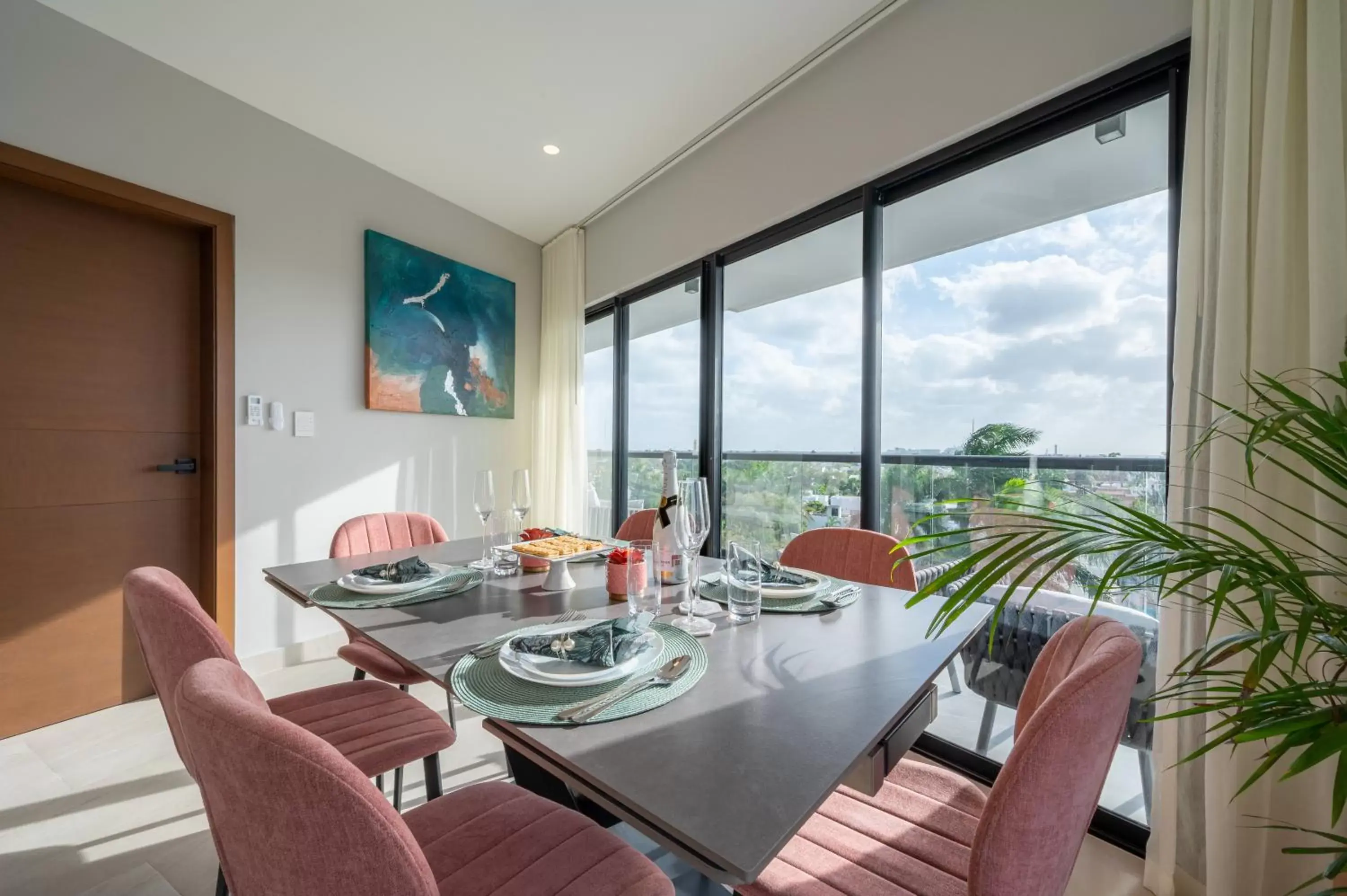 Dining Area in Kippal - Modern Oasis - ApartHotel