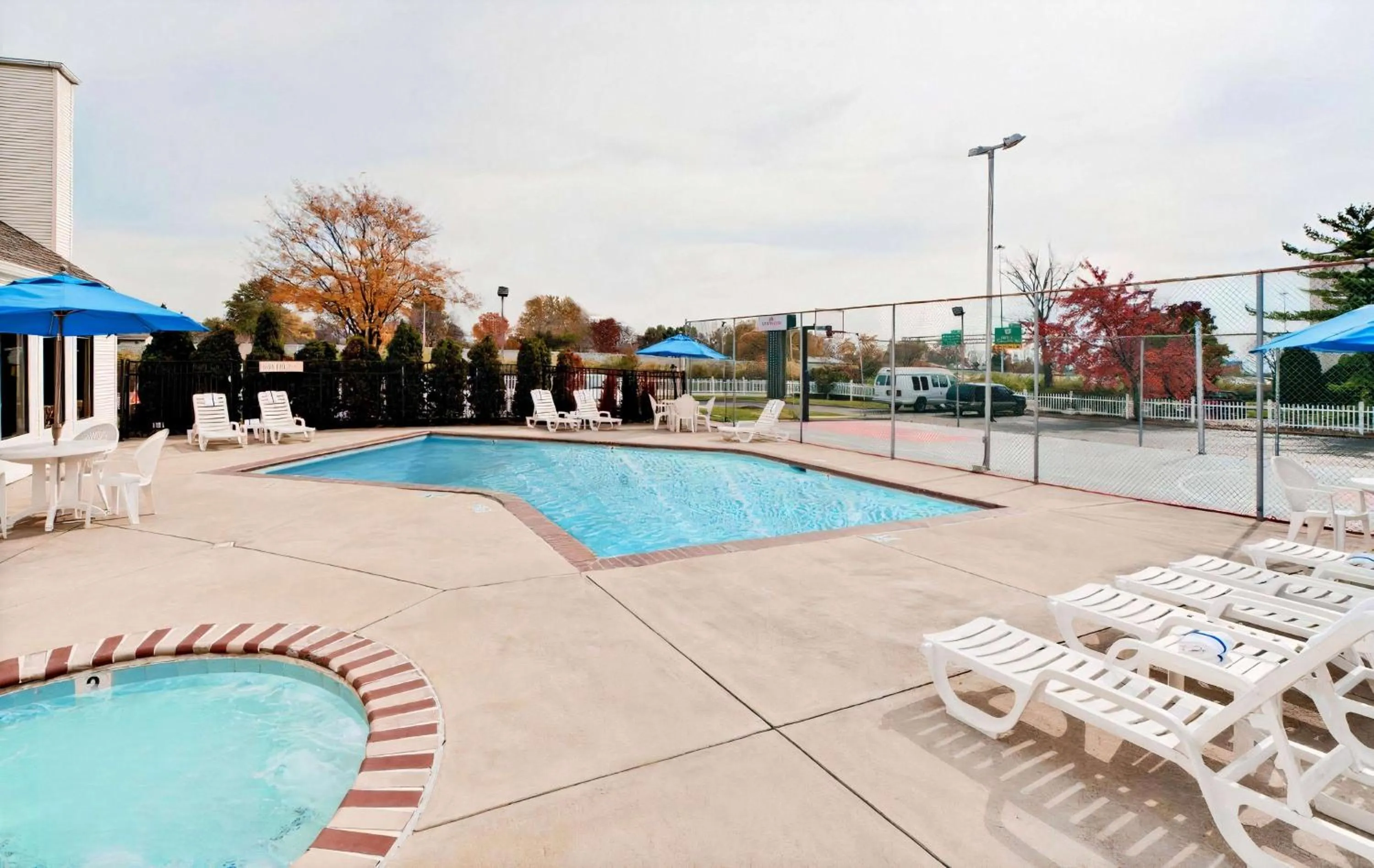 Pool view in Hawthorn Extended Stay by Wyndham Columbus