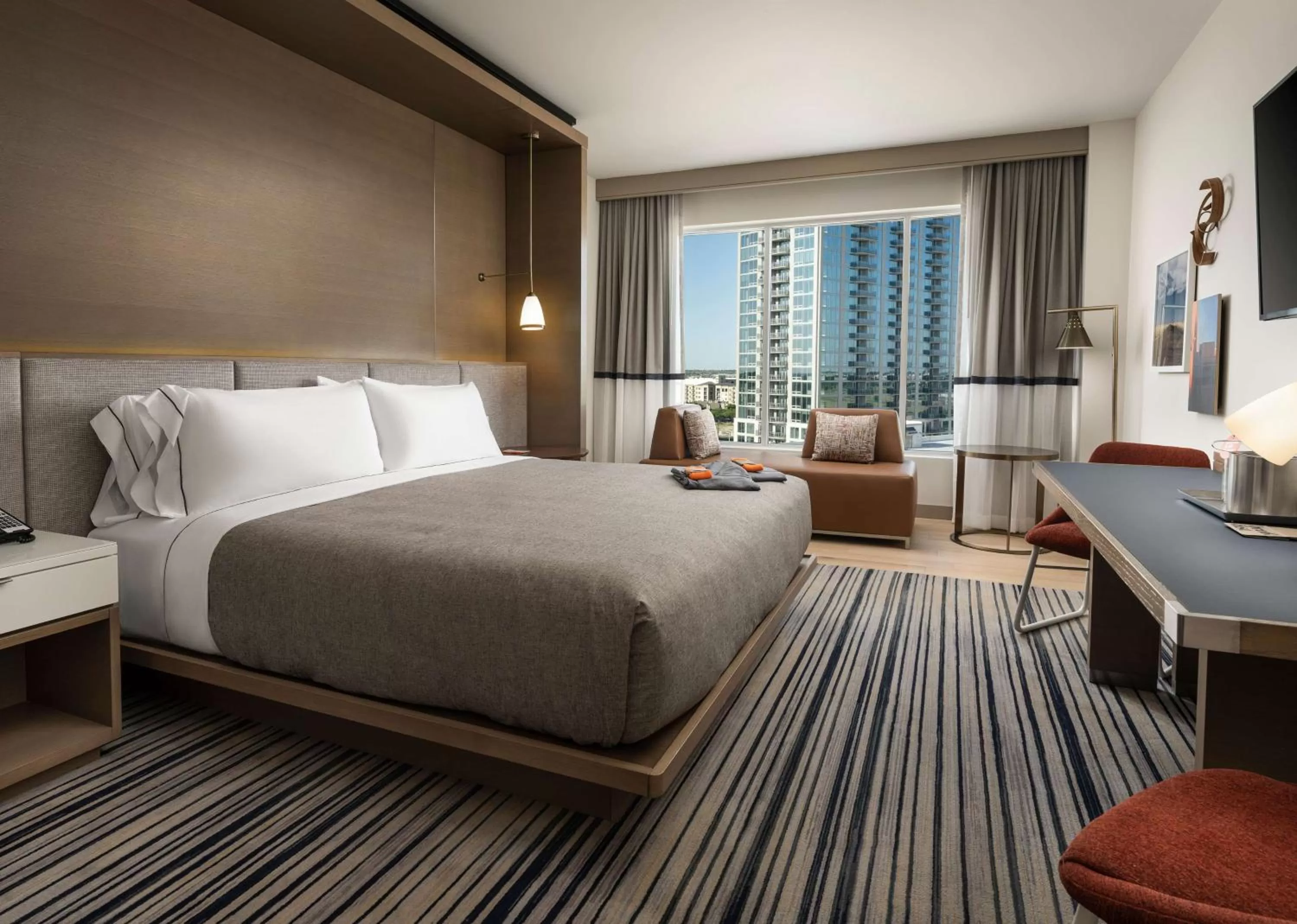 Bedroom, Bed in Canopy By Hilton Dallas Frisco Station