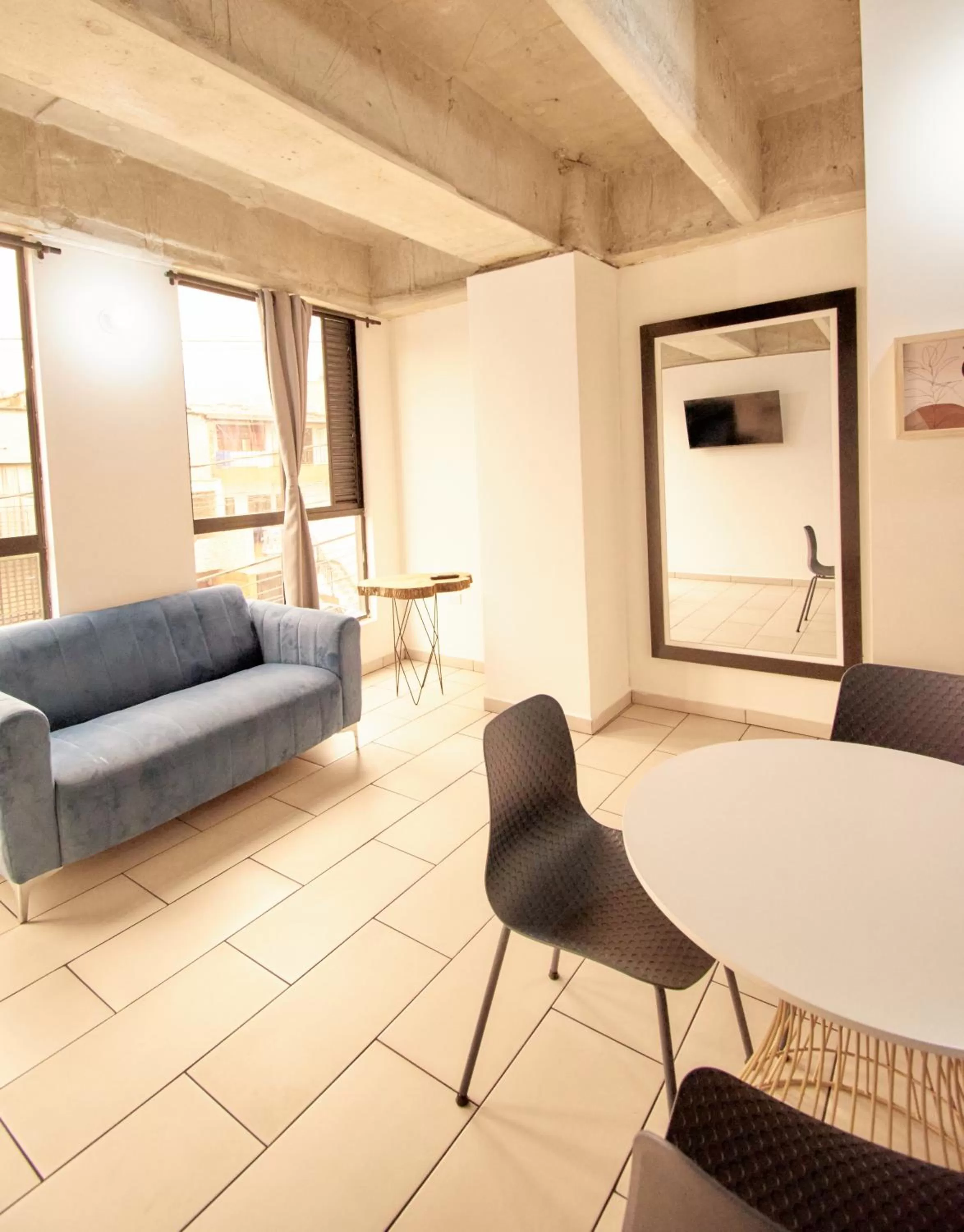 Seating area in Mangata Living by Bernalo Hotels