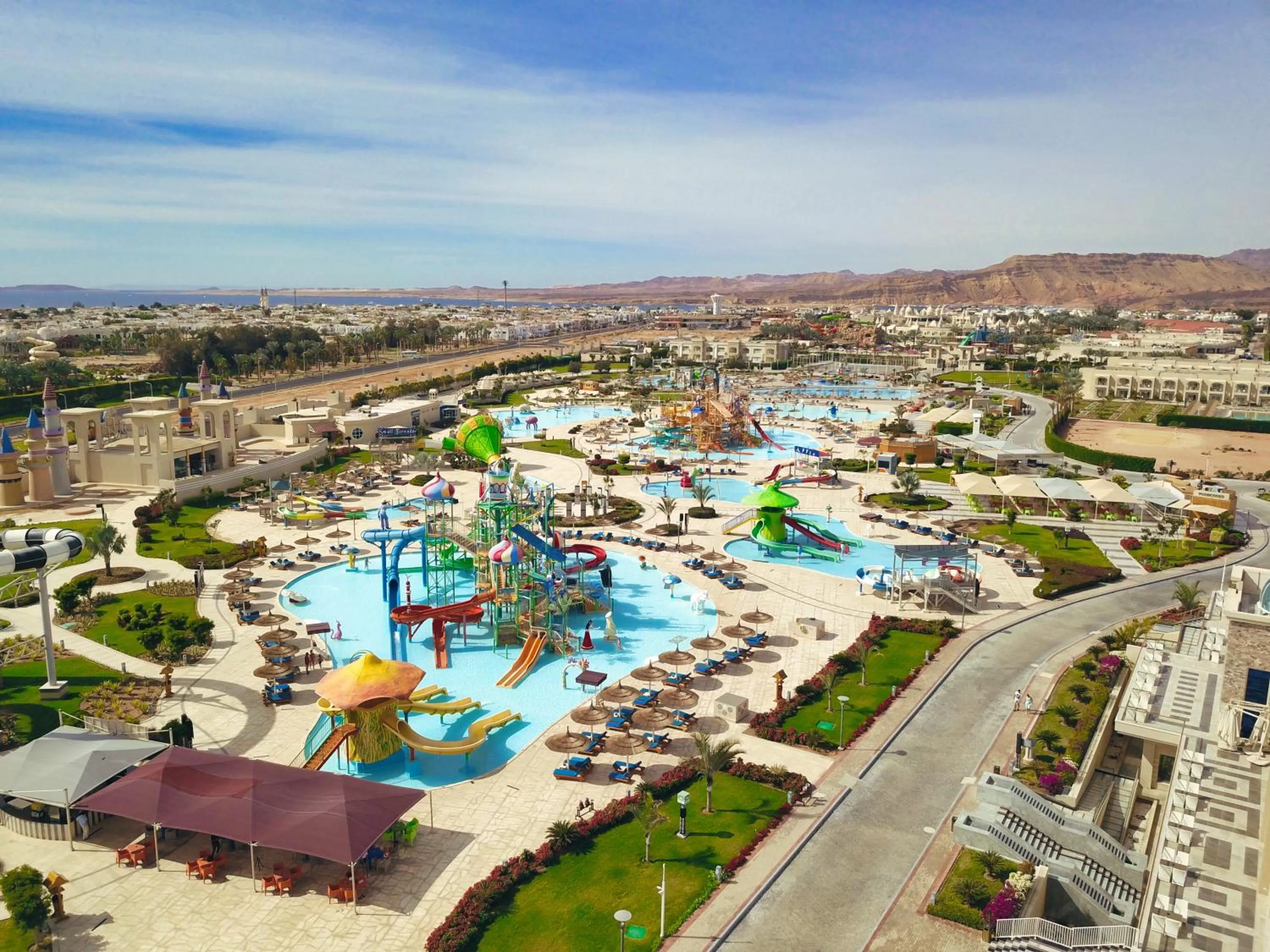 Bird's eye view in Pickalbatros Aqua Park Sharm El Sheikh