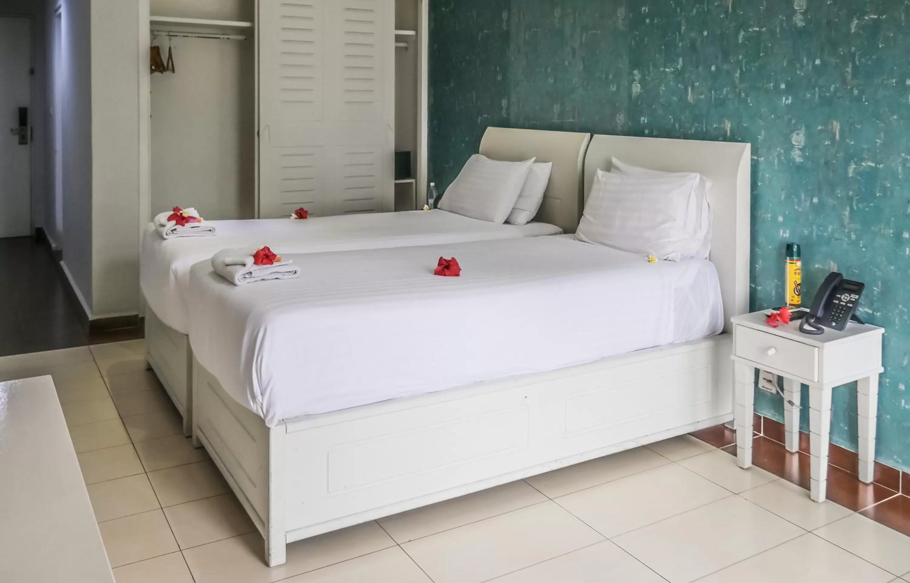 Bed in Itsandra Beach Hotel & Resort