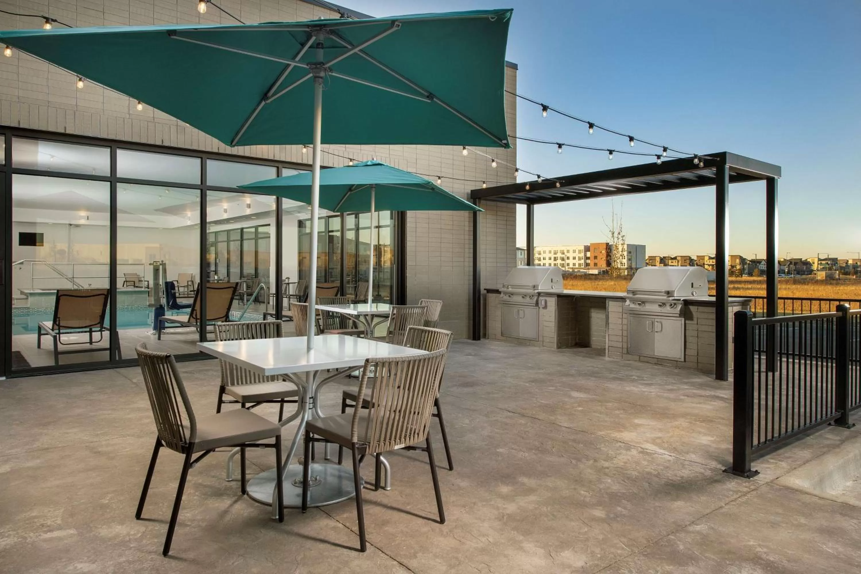 Patio in Home2 Suites by Hilton Denver Central Park
