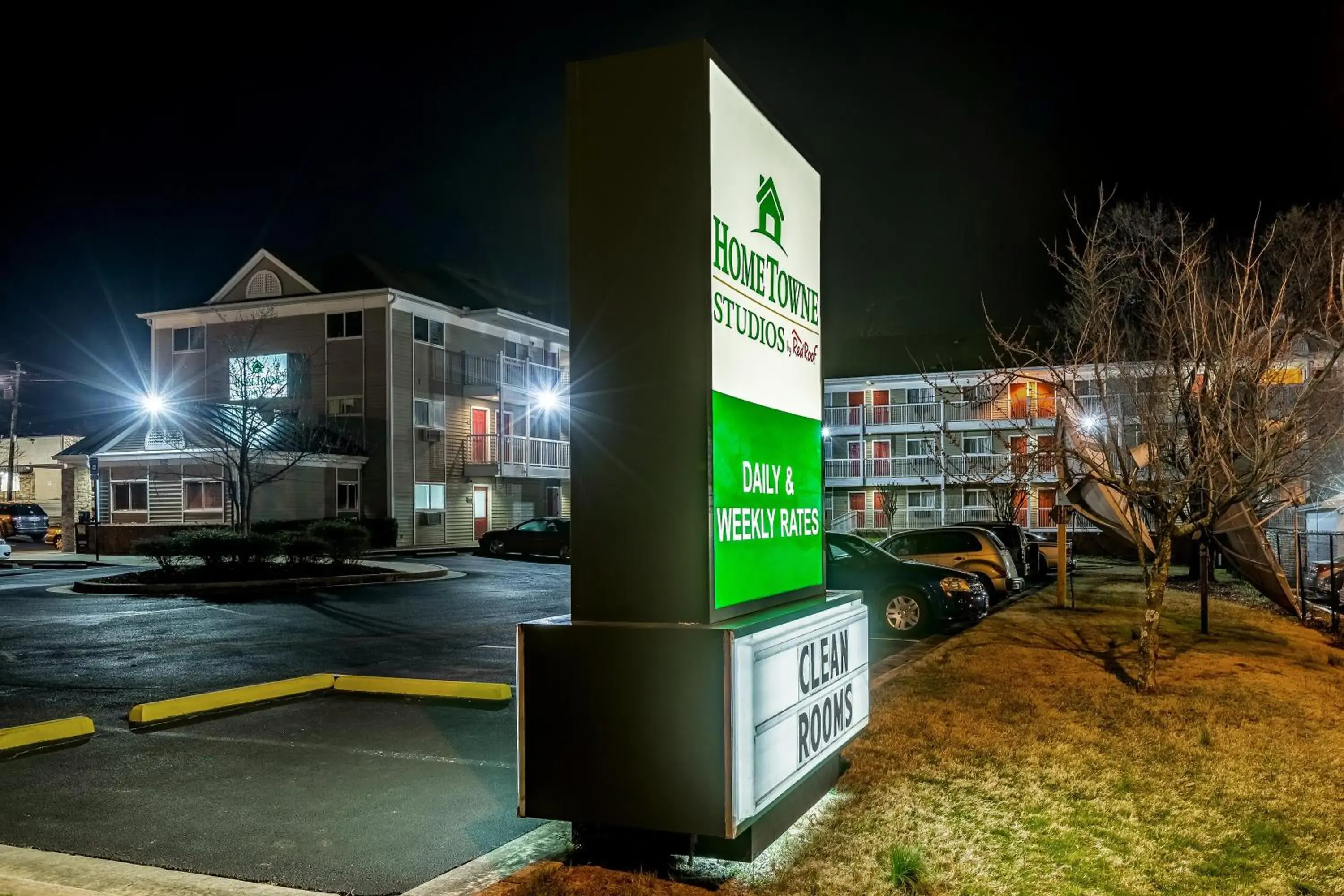 Property building in HomeTowne Studios by Red Roof Gainesville, GA Property building in HomeTowne Studios by Red Roof Gainesville, GA