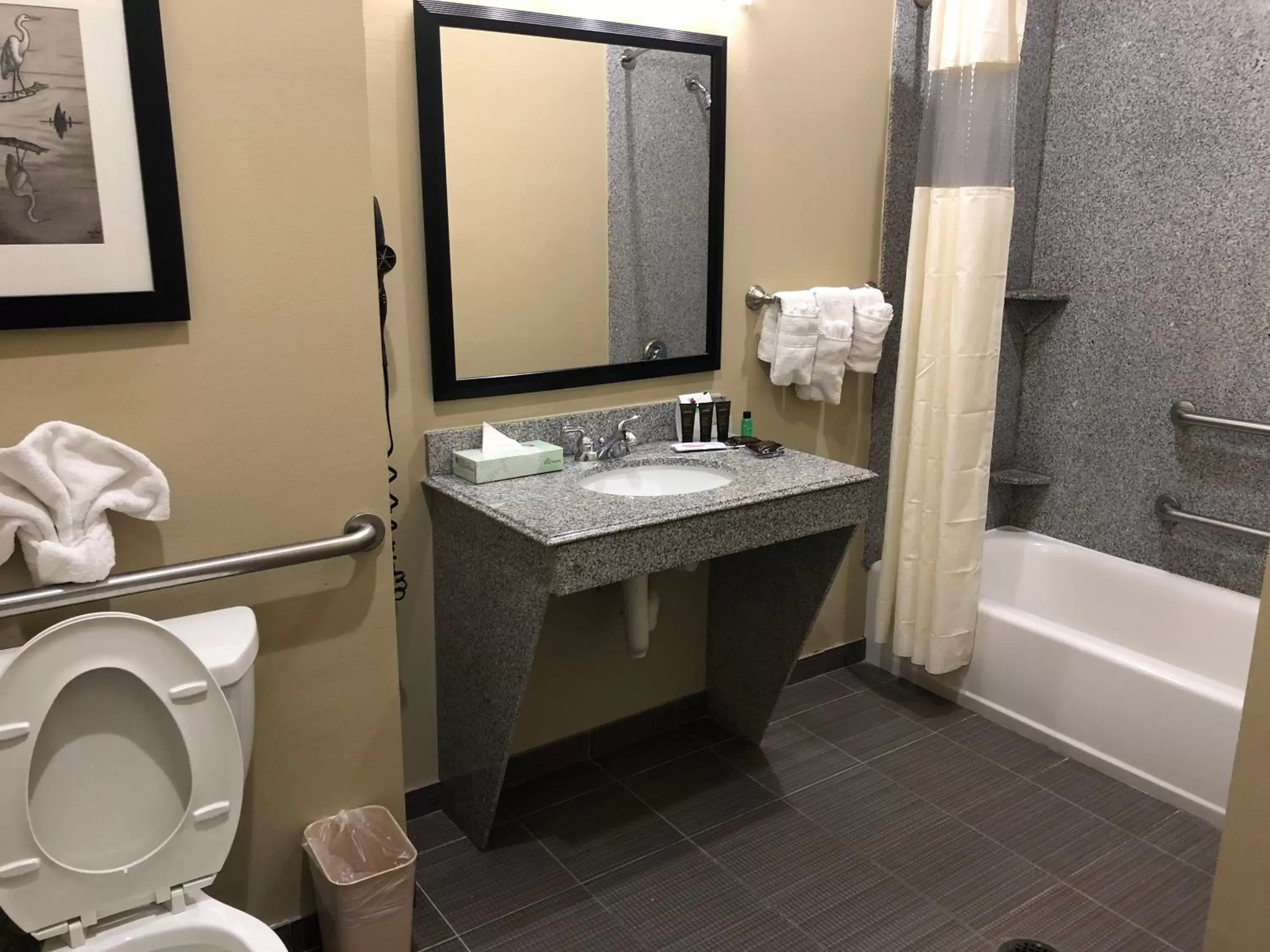 Bathroom in Wingate by Wyndham Lake Charles Casino Area