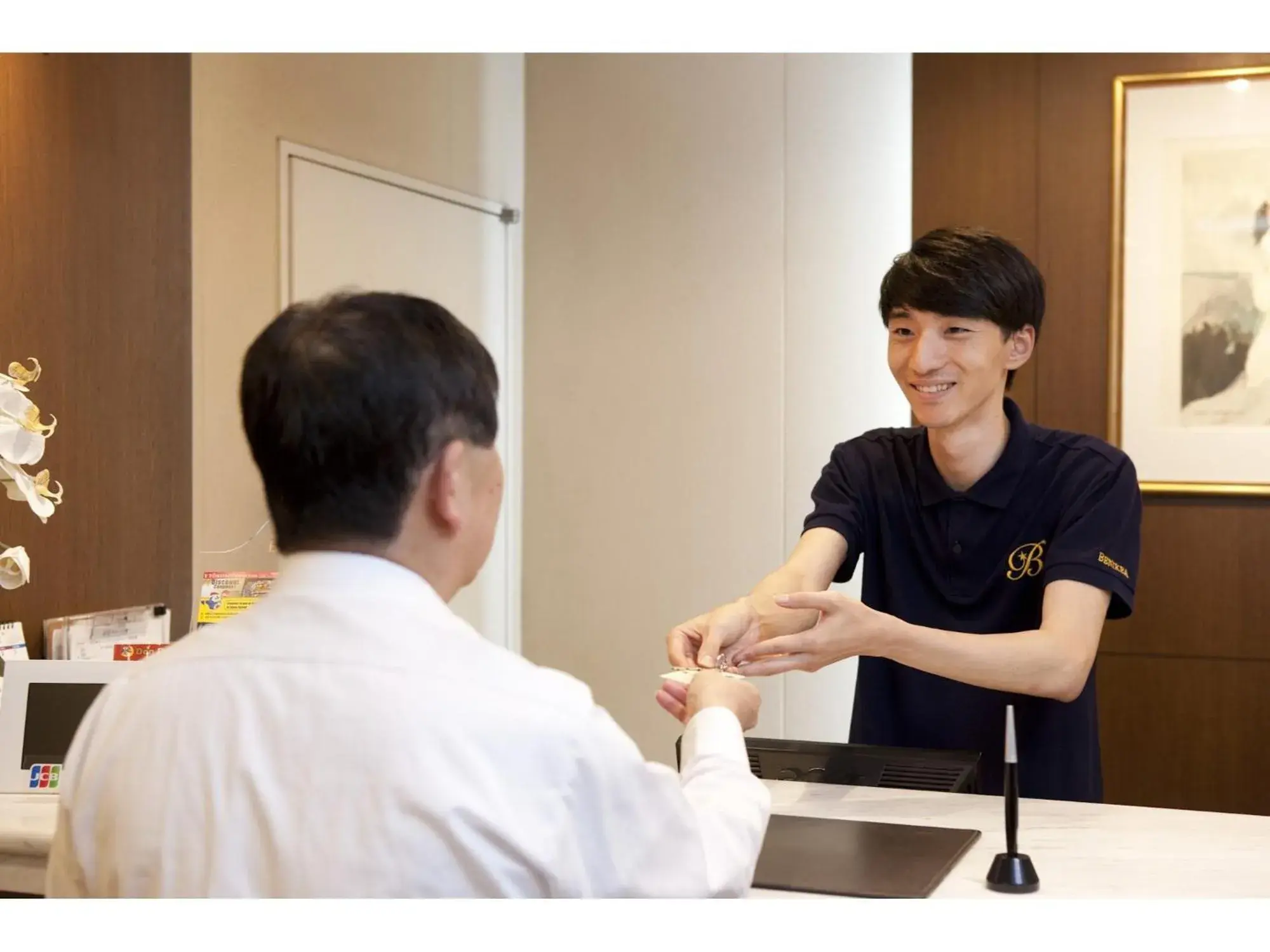 Staff in Benikea Calton Hotel Fukuoka Tenjin