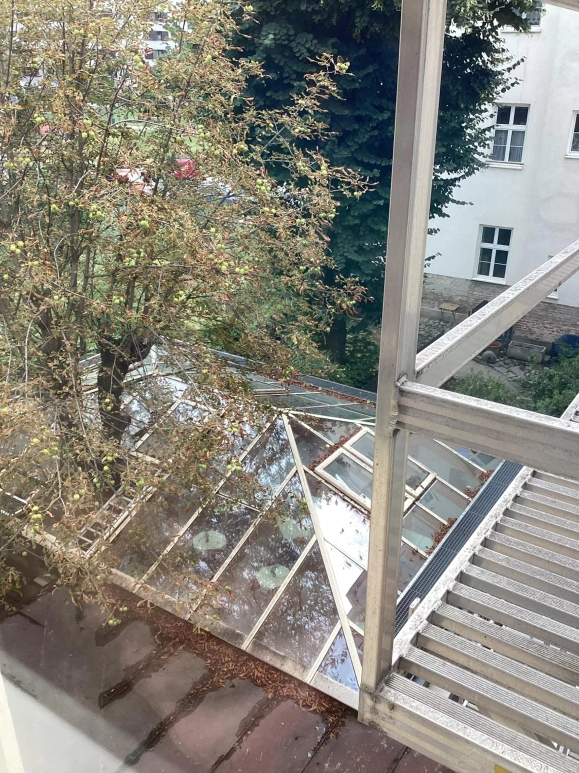 Garden view in Hotel Pribitzer