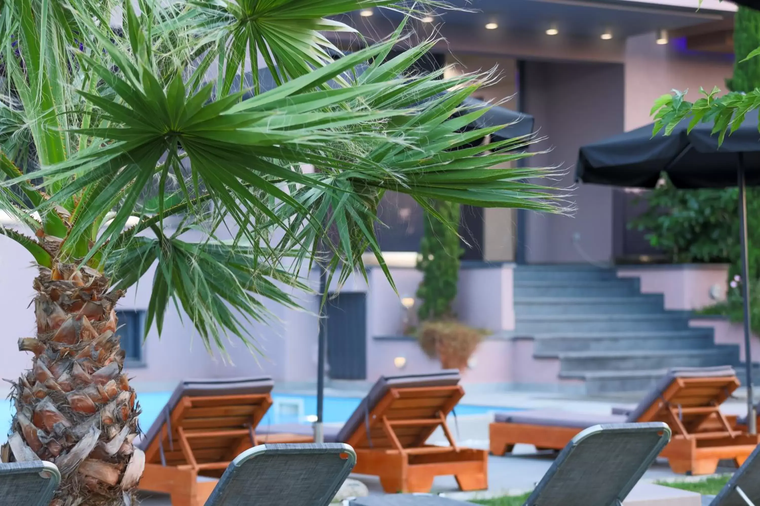 Swimming pool in Hotel Yakinthos