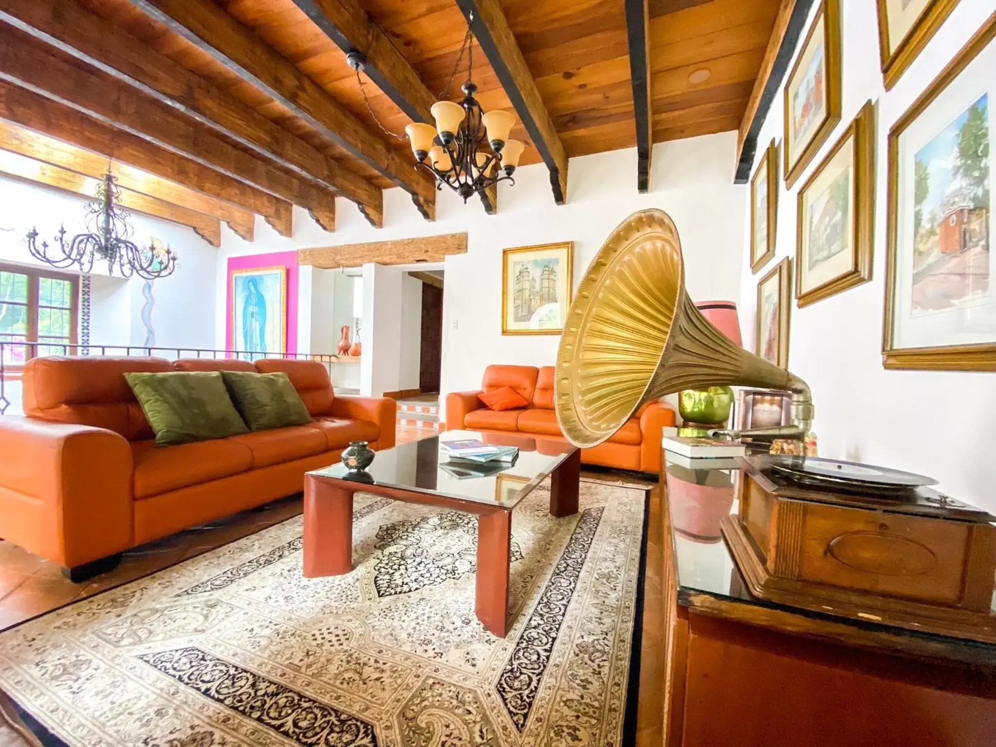 Living room, Seating Area in Molino de los Reyes By Rotamundos