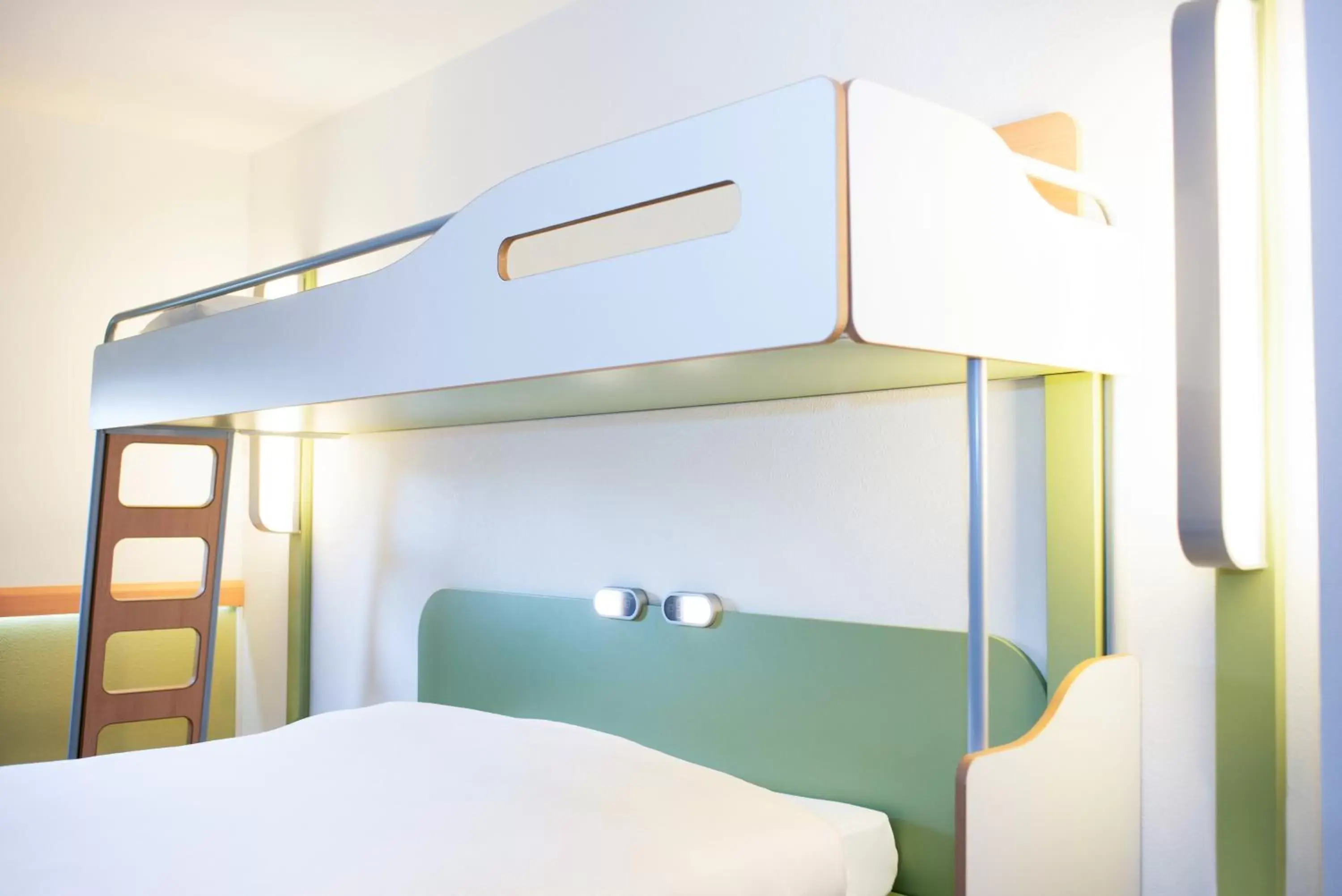 Bed, Bunk Bed in ibis Budget Luxembourg Sud