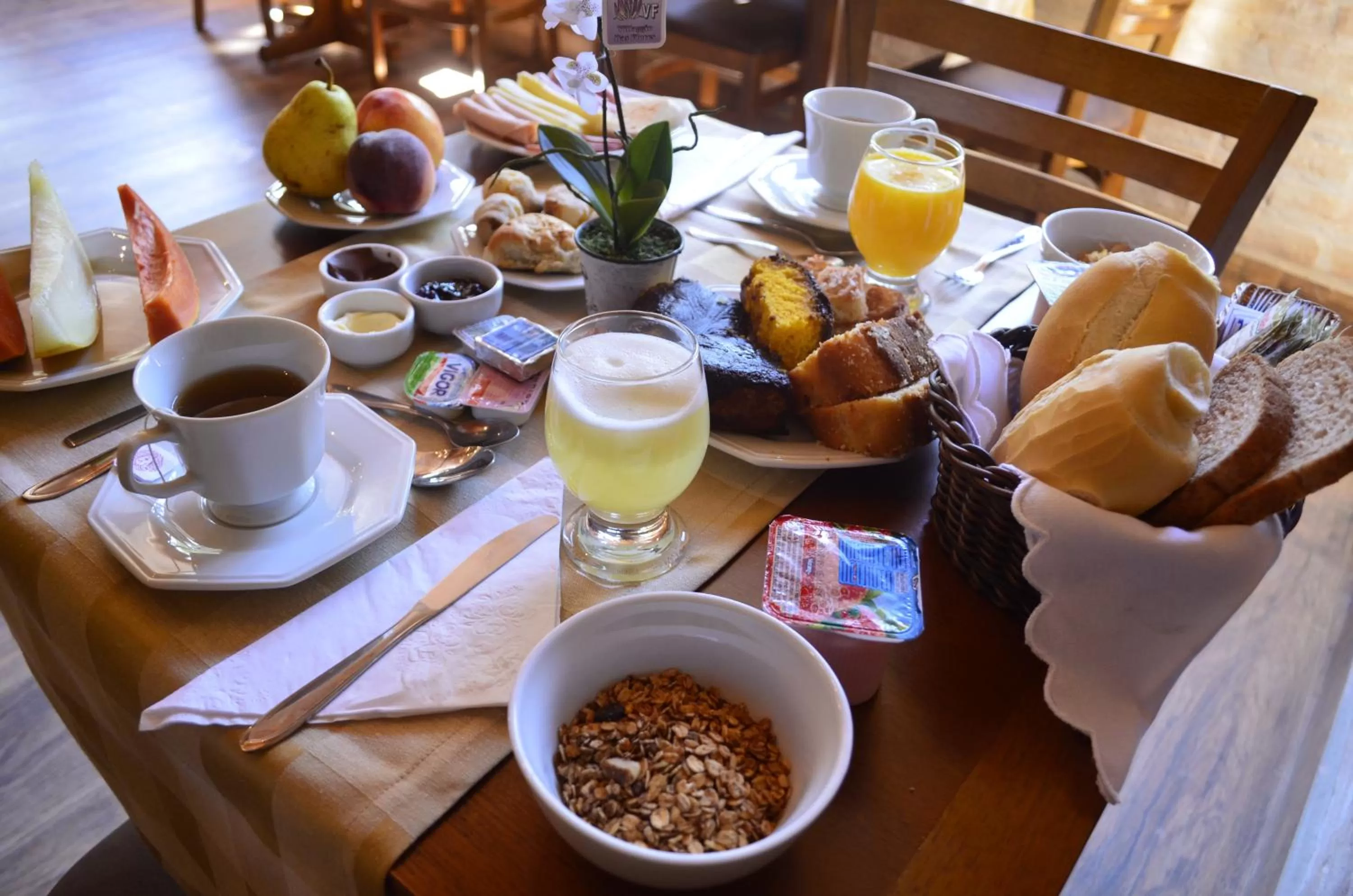 Breakfast in Pousada Toca Da Coruja