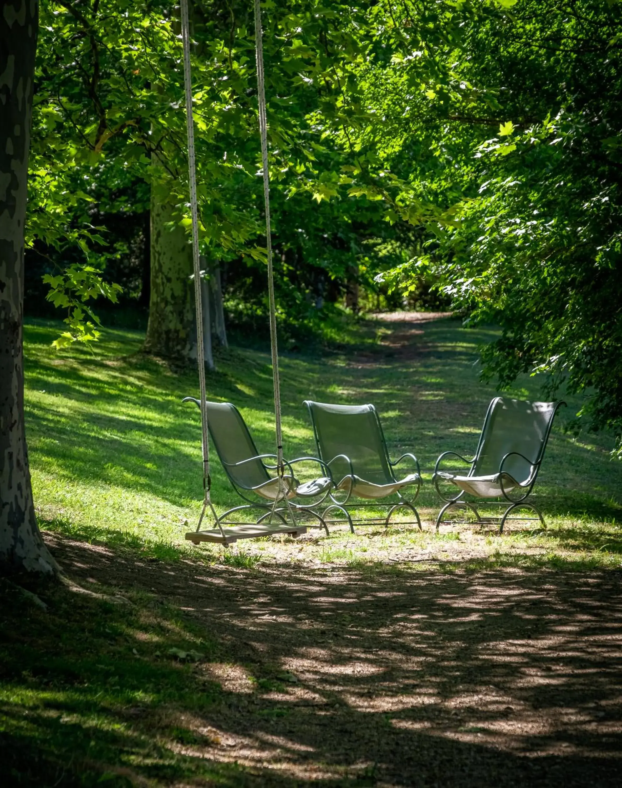 Garden in Domaine de la Tortinière